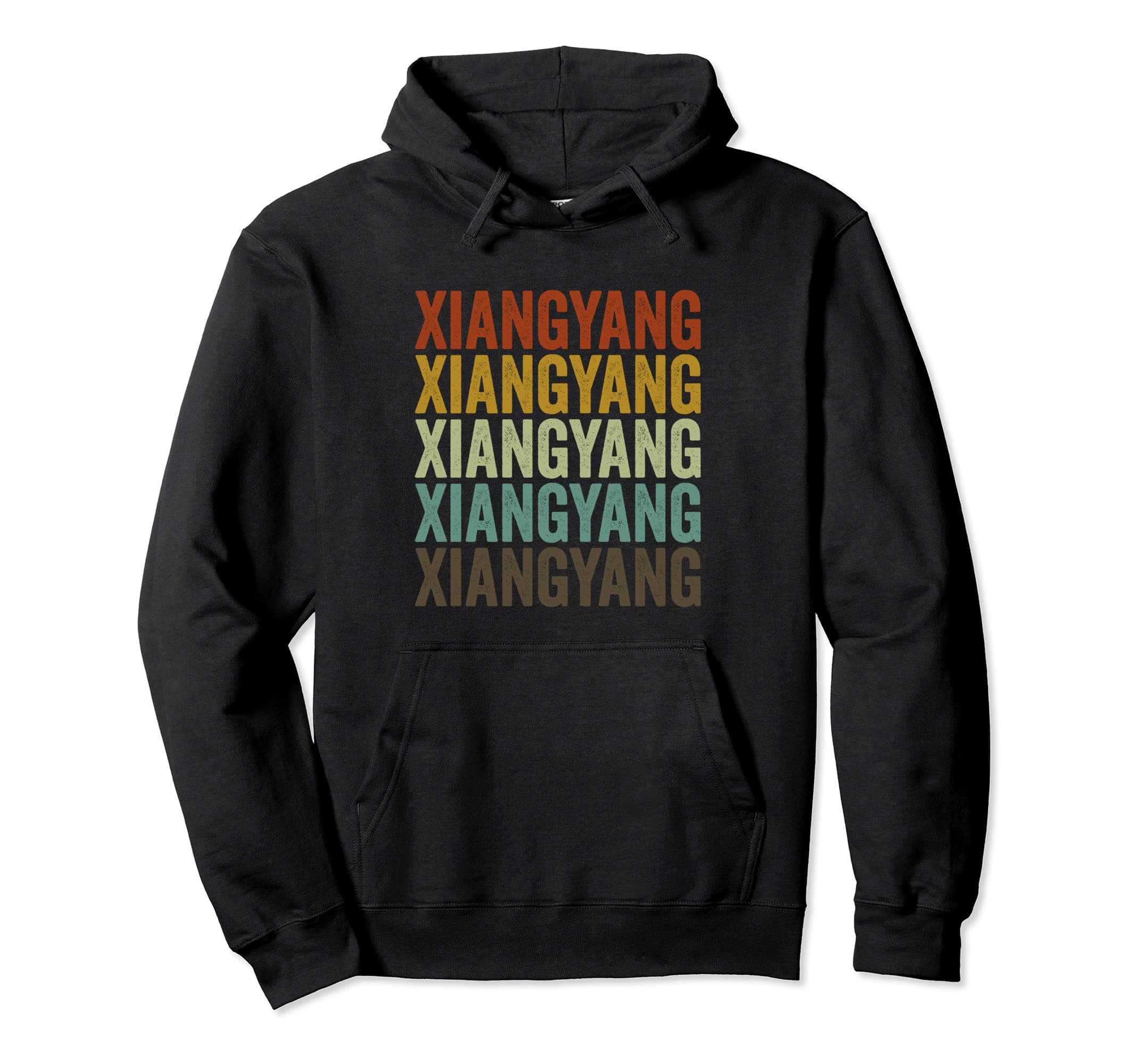 Xiangyang China Retro Vintage Pullover Hoodie