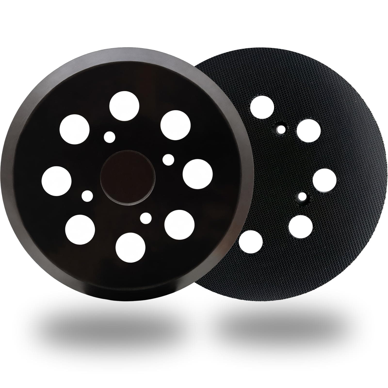5" Hook and Loop Sander Pad for Ridgid R2600, R2601 Random Orbit Sanders -5 Inch 8 Hole Replacement Sanding Pad for Part Number 300527002 - with Extra Hard Backing - 1 Pack