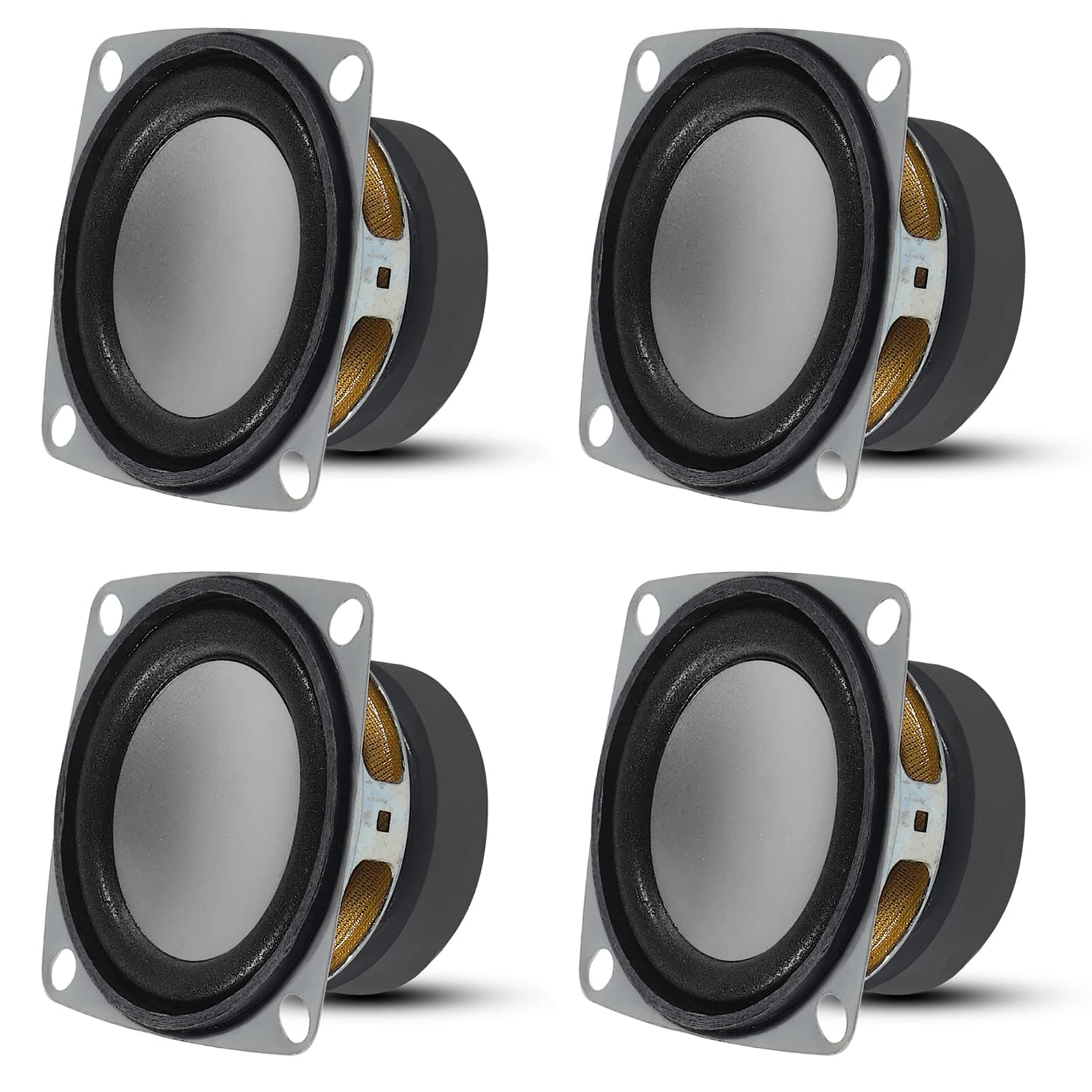 2" 4Ohm 3W Full Range Audio Speaker Stereo Woofer Loudspeaker for Arduino (4pcs)