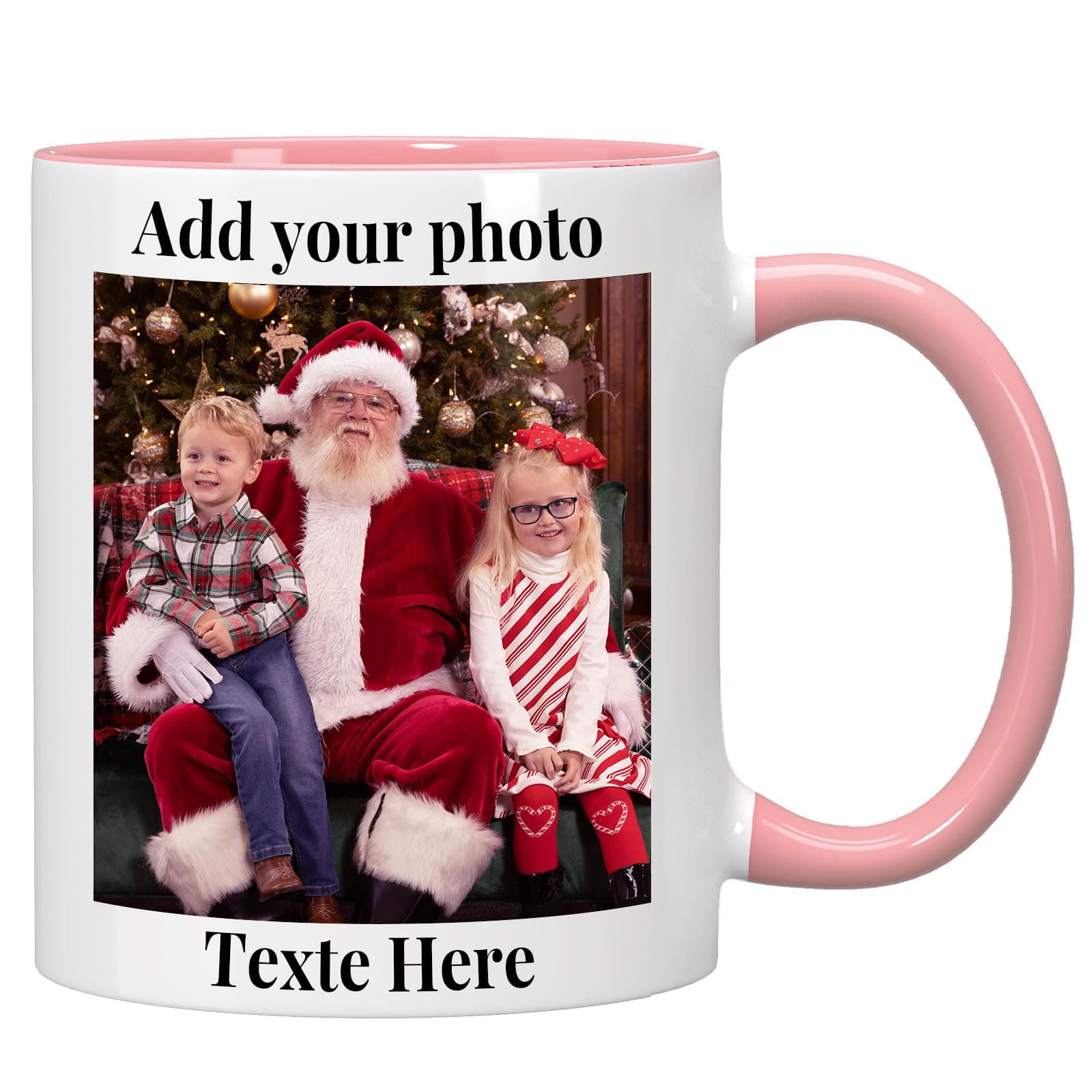 Custom Mug with Photo Personalized Coffee Mug with Picture Custom Coffee Mugs With Name 11oz Double Side Custom Mug Novelty Customized Gifts for Men and Women