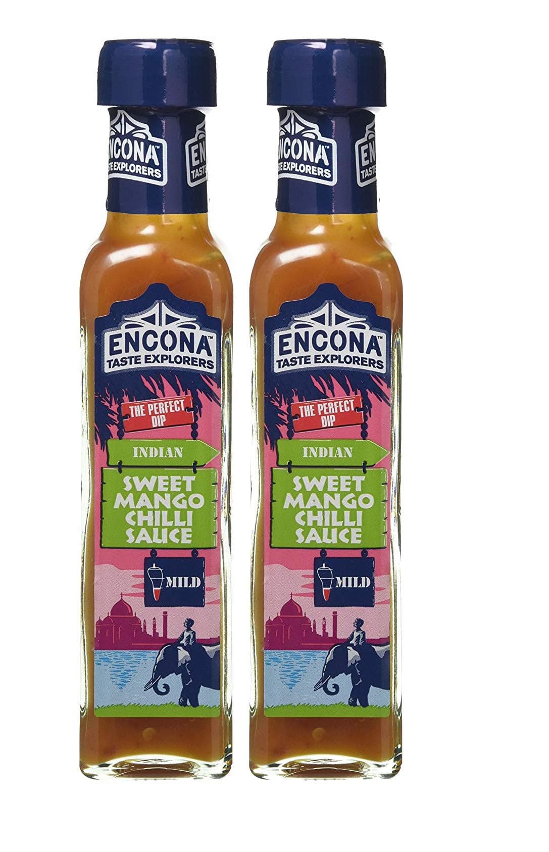 Indian Sweet Mango Chilli Sauce (Mild) - 142ml (Pack of 2)
