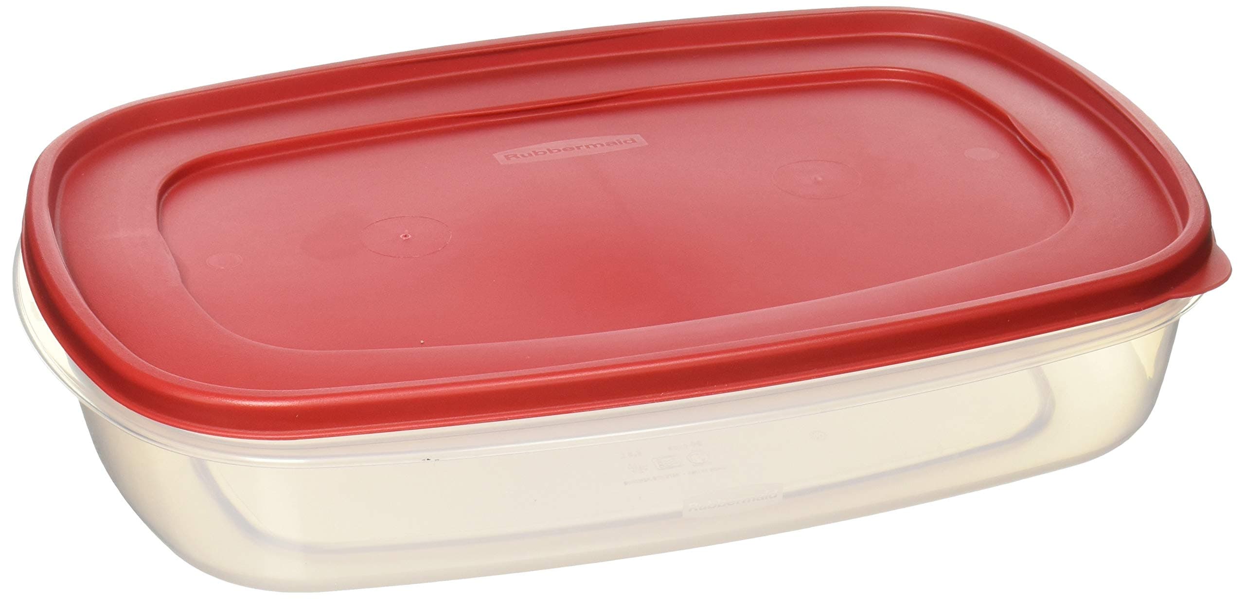 Plastic Easy Find Lid Food Storage Container, 1.5 Gal, 1777163 set of 2