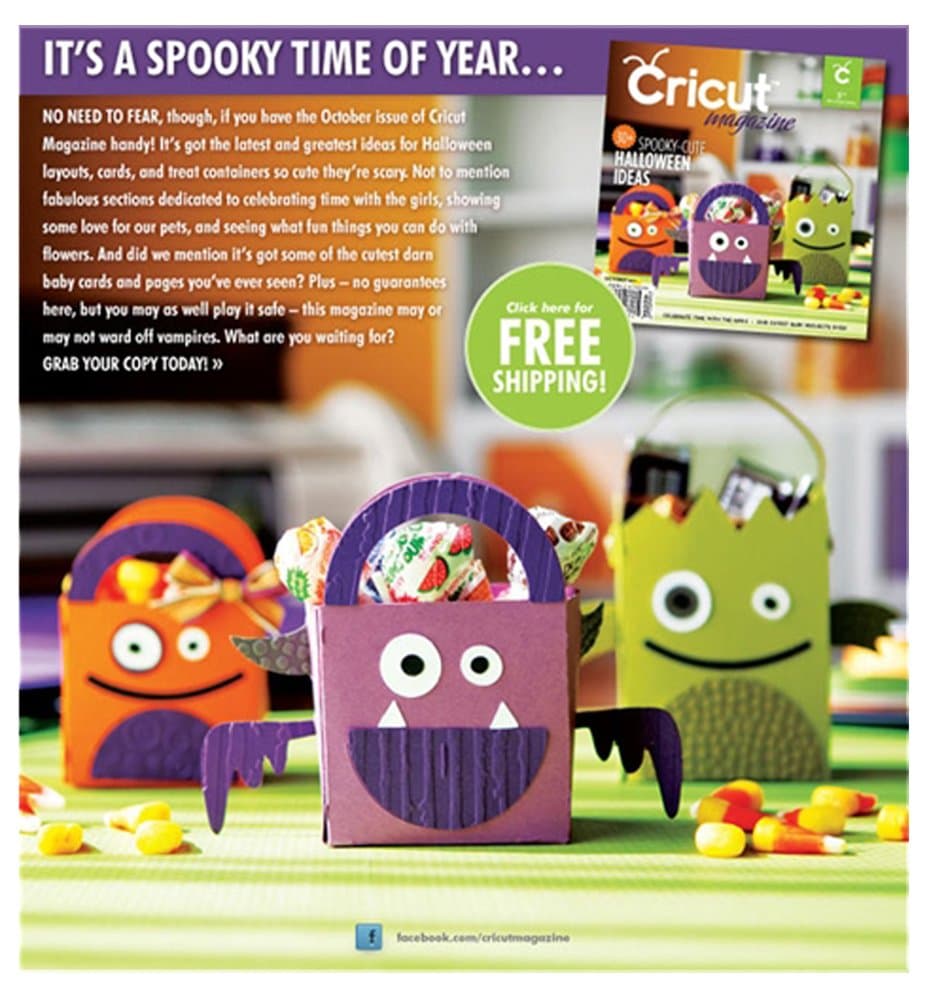 Cricut Magazine October 2011 6th Issue by Northridge Publishing (Volume 1 issue 4)
