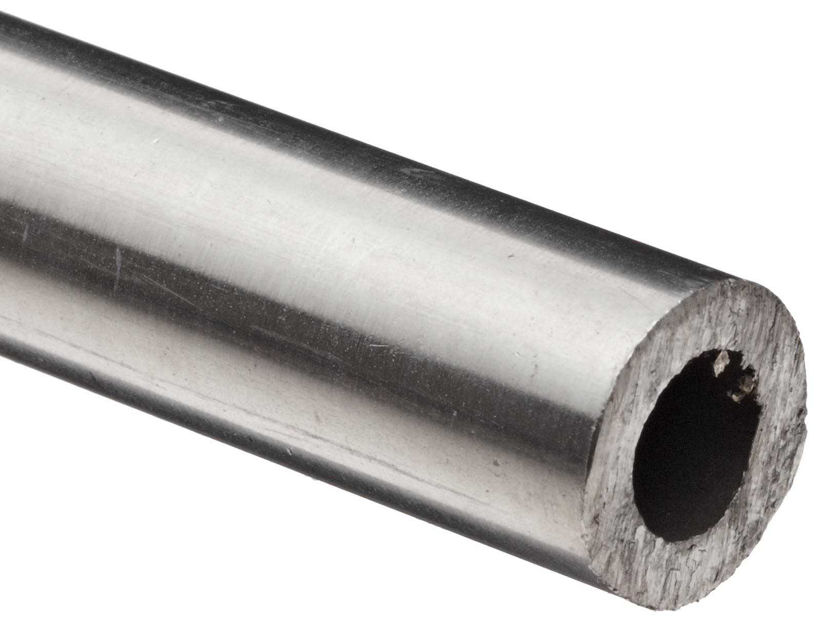 304 Stainless Pipe, Schedule 40, 3/8" Nominal, 0.493" Inside Diameter, 0.68" Outside Diameter, 0.09" Wall, 12" Length, OnlineMetals