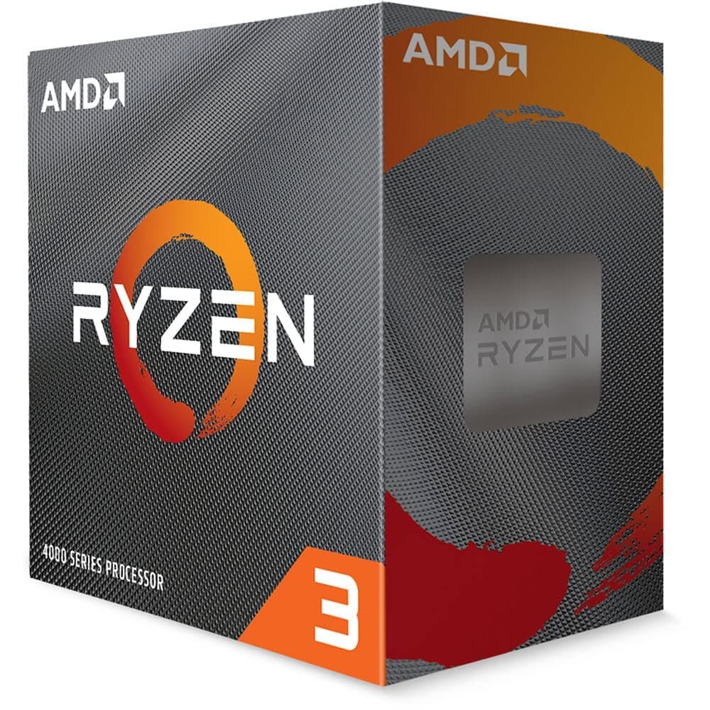Ryzen 3 4100 4-Core, 8-Thread Unlocked Desktop Processor with Wraith Stealth Cooler