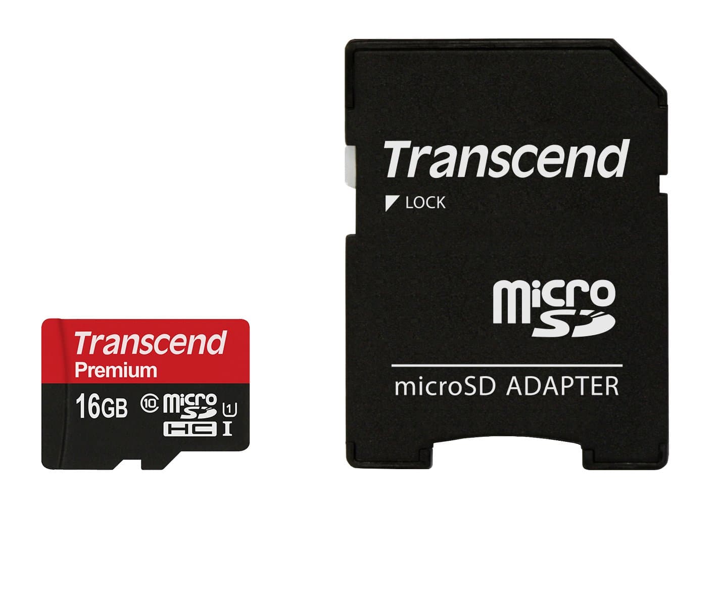 Transcend 16GB microSDXC/SDHC Class 10 UHS-I 600X (Ultimate) Memory Card with Adapter