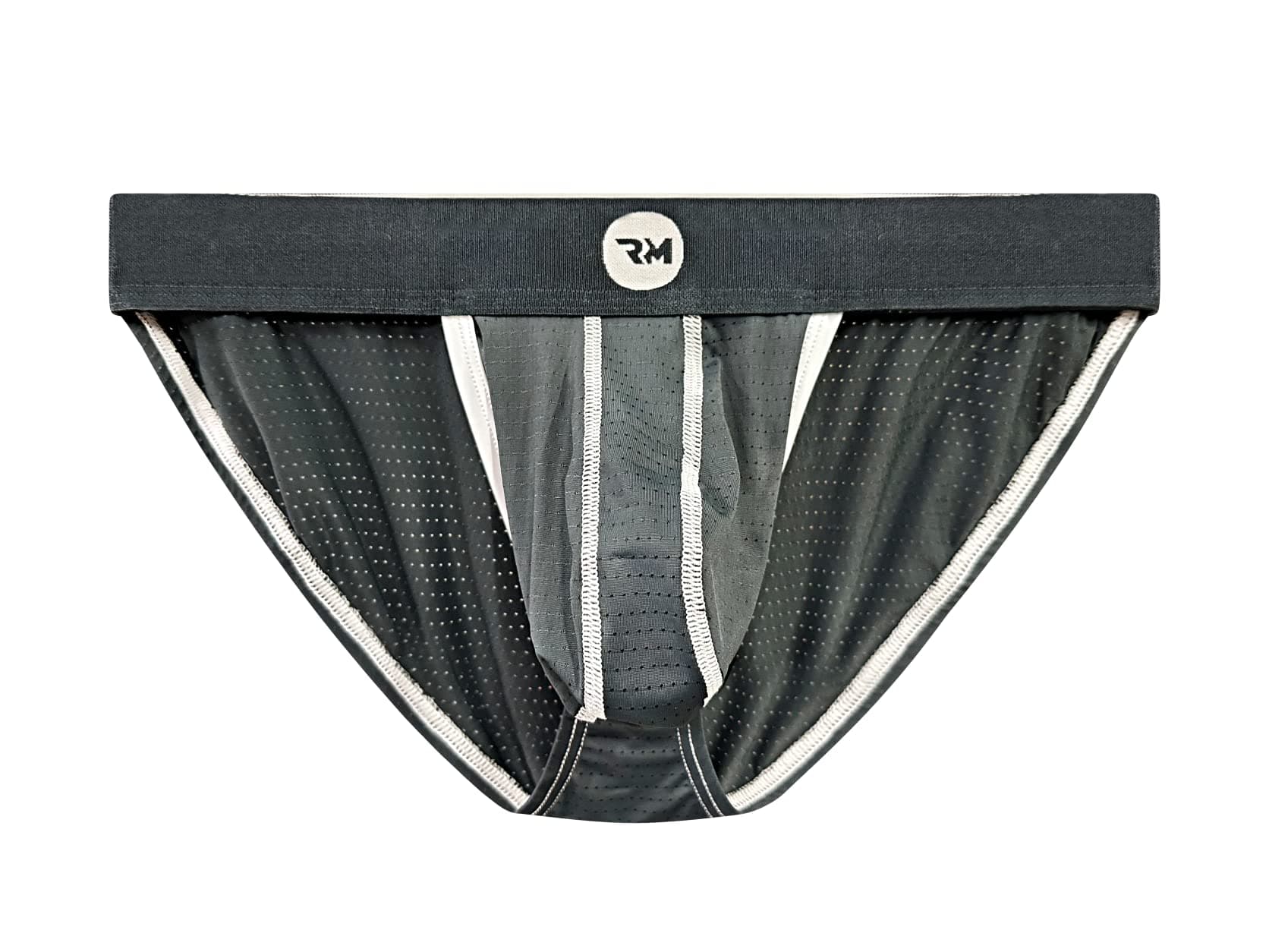 Real Men AresAscent Low-Rise Pouch Bikini Brief - ABCD Custom Pouch Size - Waist XS-5XL