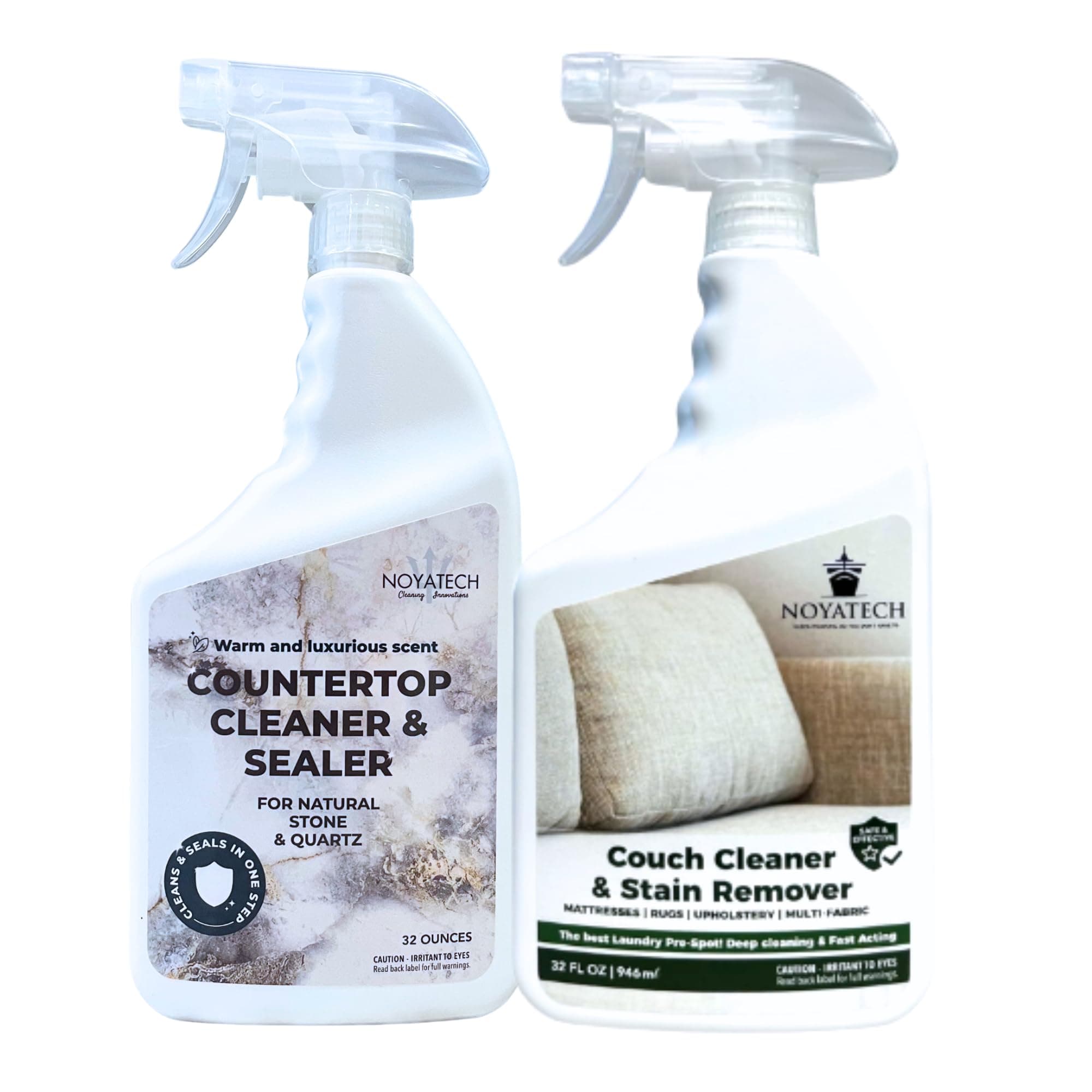 Couch Cleaner and Stain Remover Spray – Professional Strength, Multi-Surface Fabric and Upholstery Cleaner – Pet-Safe, Non-Toxic, Quick-Drying for Couches, Sofas & Car Interiors