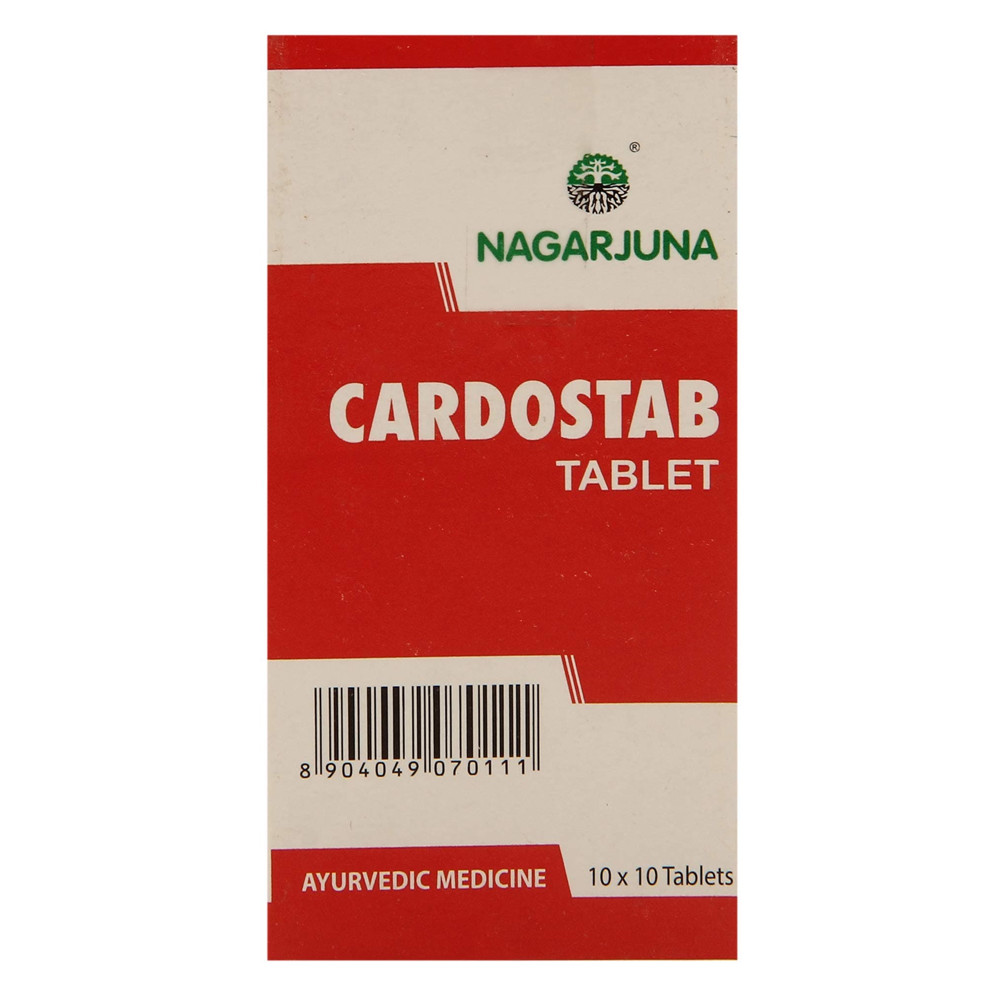 NAGARJUNA Cardostab Tablet -100 Tablets with Free Pachak Methi