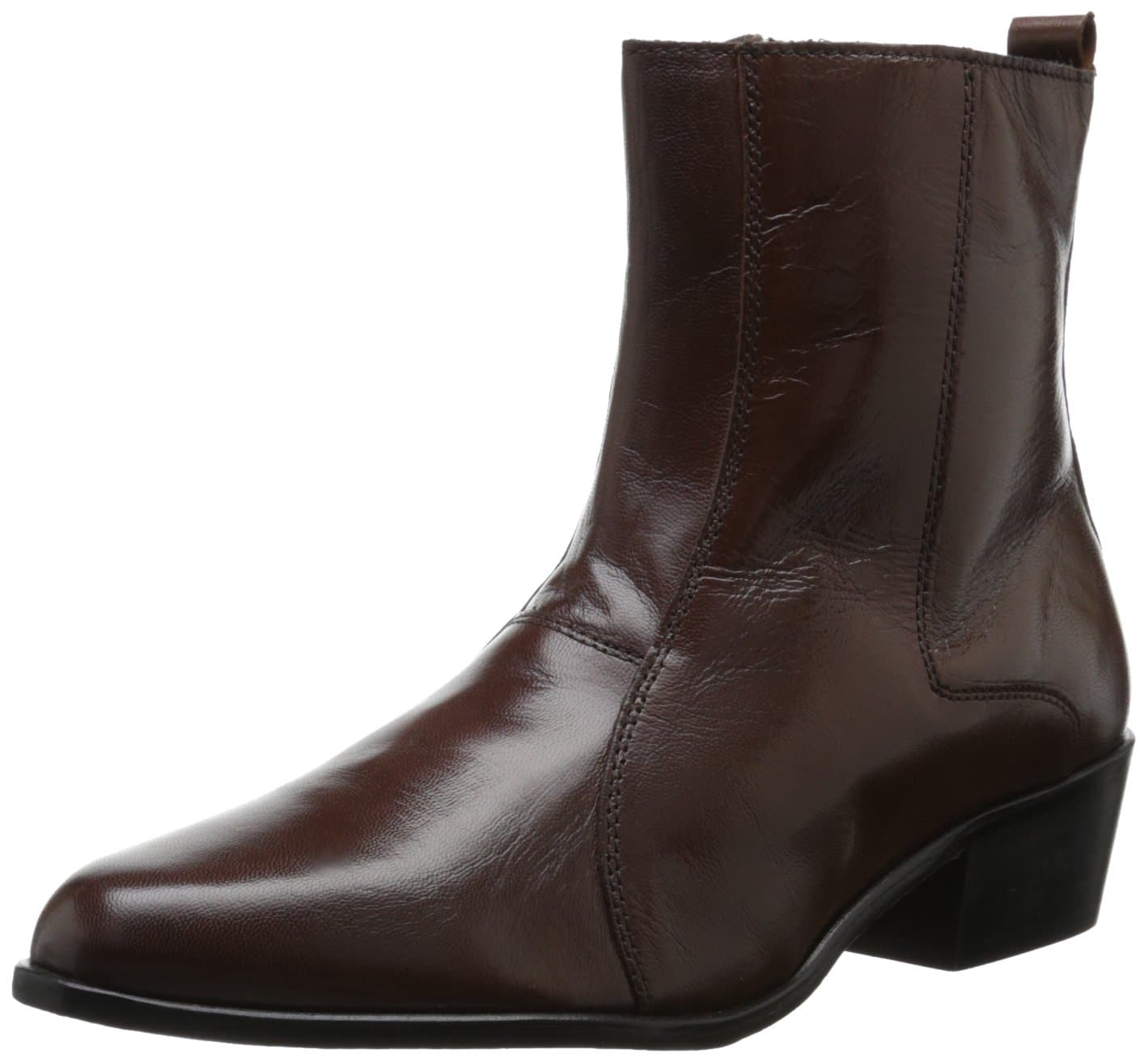 Men's Santos Plain-Toe Side Zipper Boot