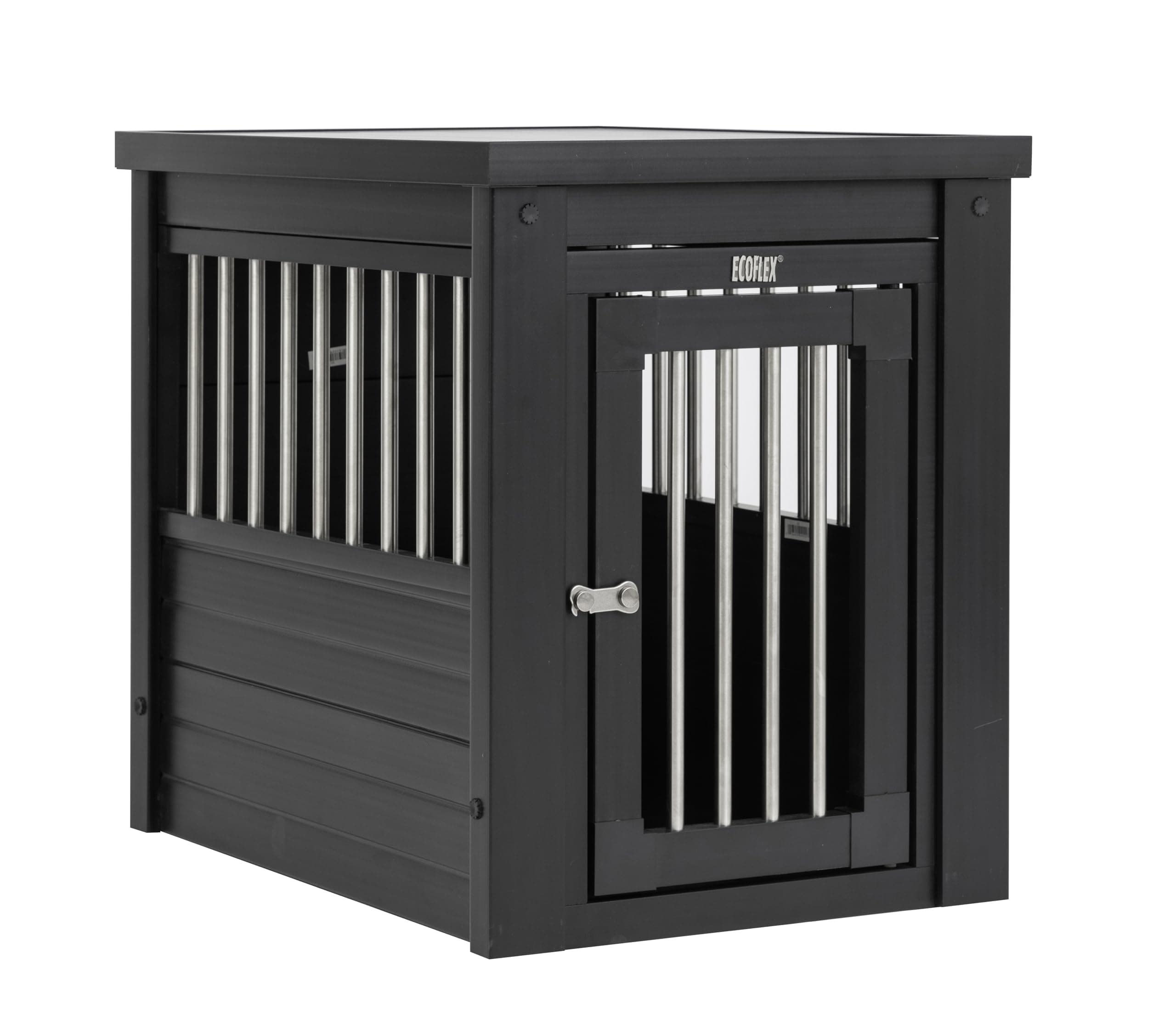 New Age Pet ecoFlex Pet Crate/End Table, Espresso, Small