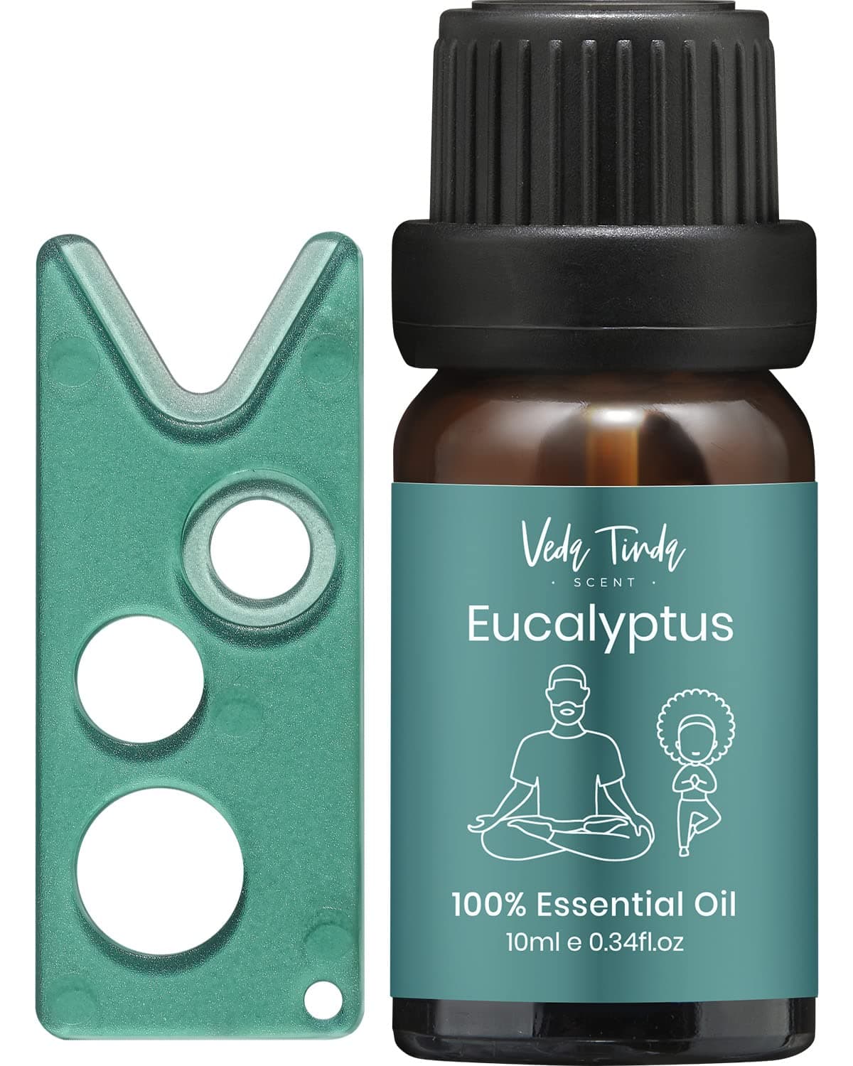 Eucalyptus Essential Oil, 100% Pure Nature Organic Eucalyptus Oil for Diffuser, Refreshing, Clear Head, 0.34 fl oz 10ml
