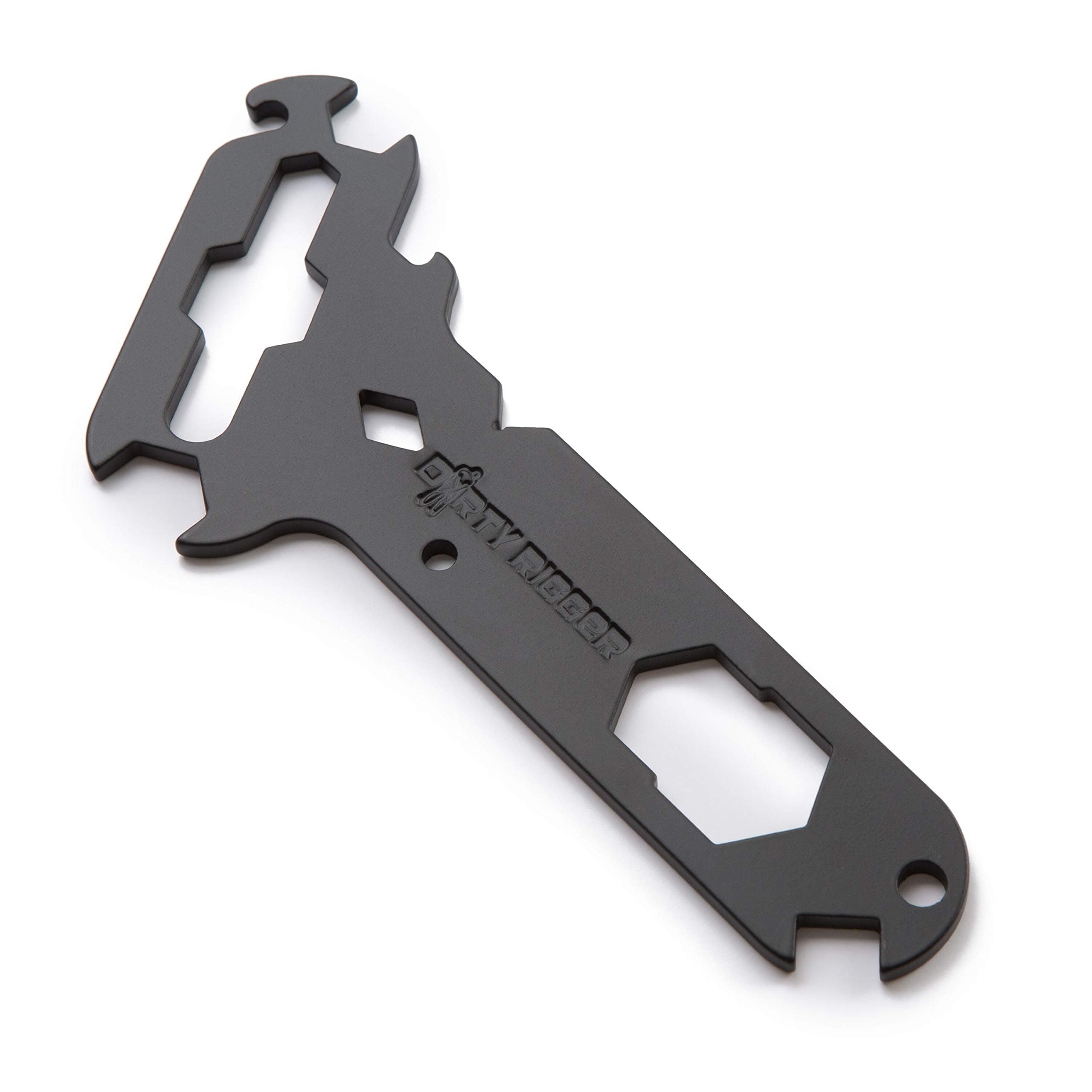 DTY-MULTITOOL Black Multitool With 14-In-1 Separate Rigger Tools Including Wing Nut Spanner