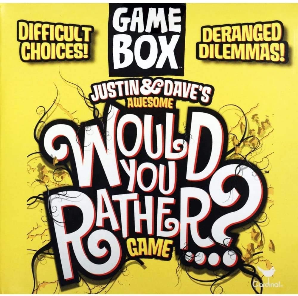 Justin & Dave's Awesome Would You Rather? Game Box