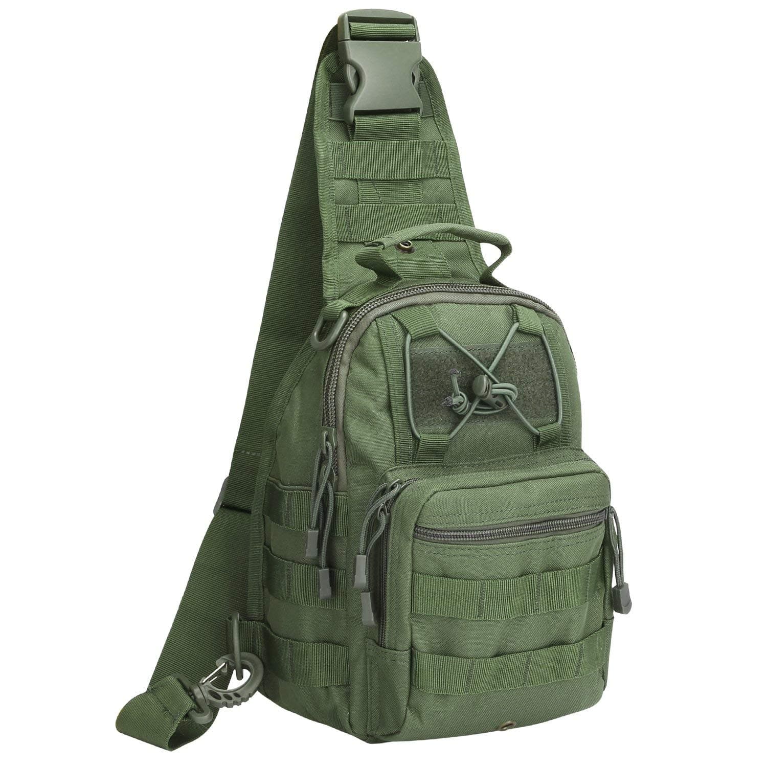 Sponsored Ad – G4Free Lightweight Sling Bag Small One Strap Molle Backpack Fishing Hiking