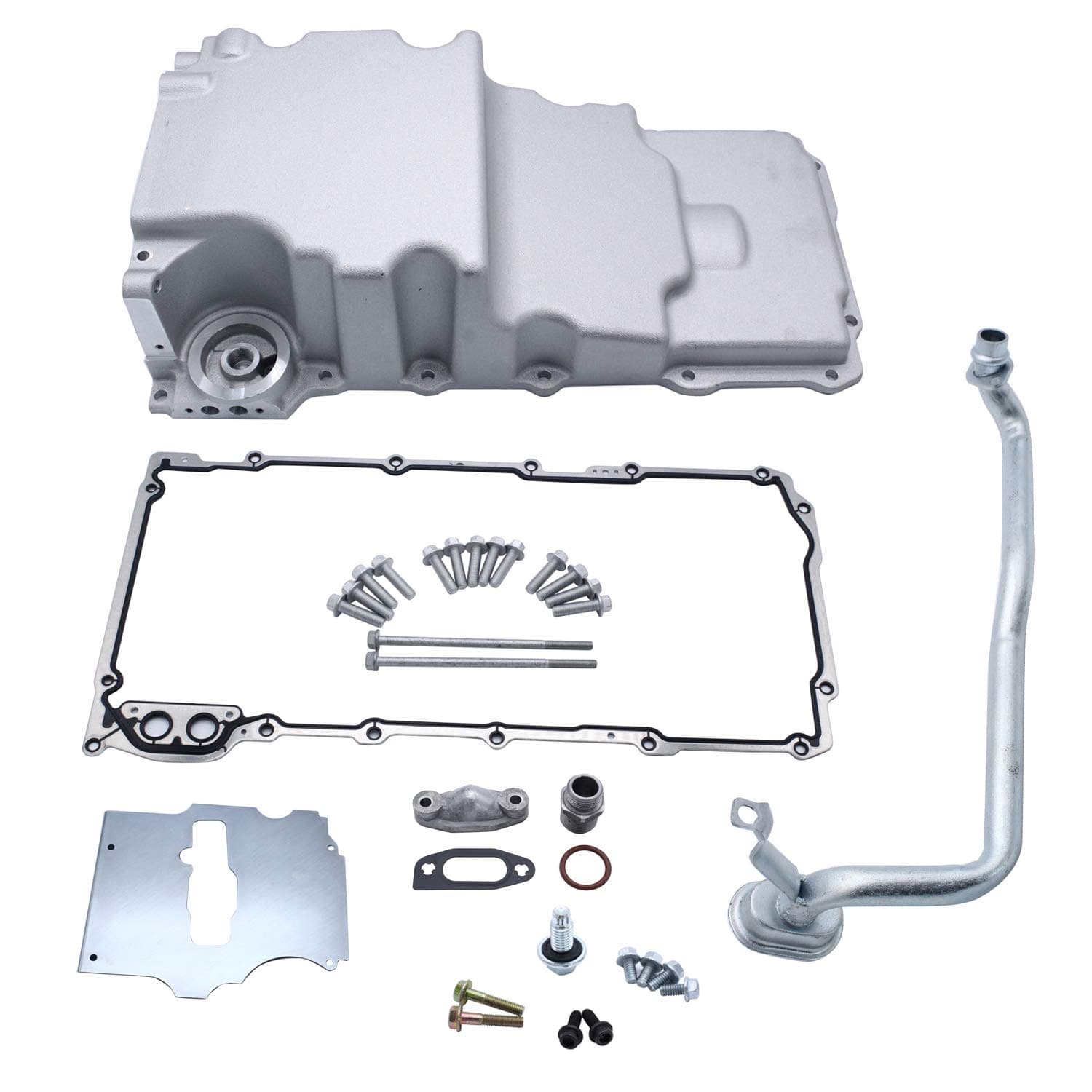 LS Engine Swap Oil Pan 302-2 Low Profile Compatible for LS1 LSX Camaro Nova F-body Extra Clearance