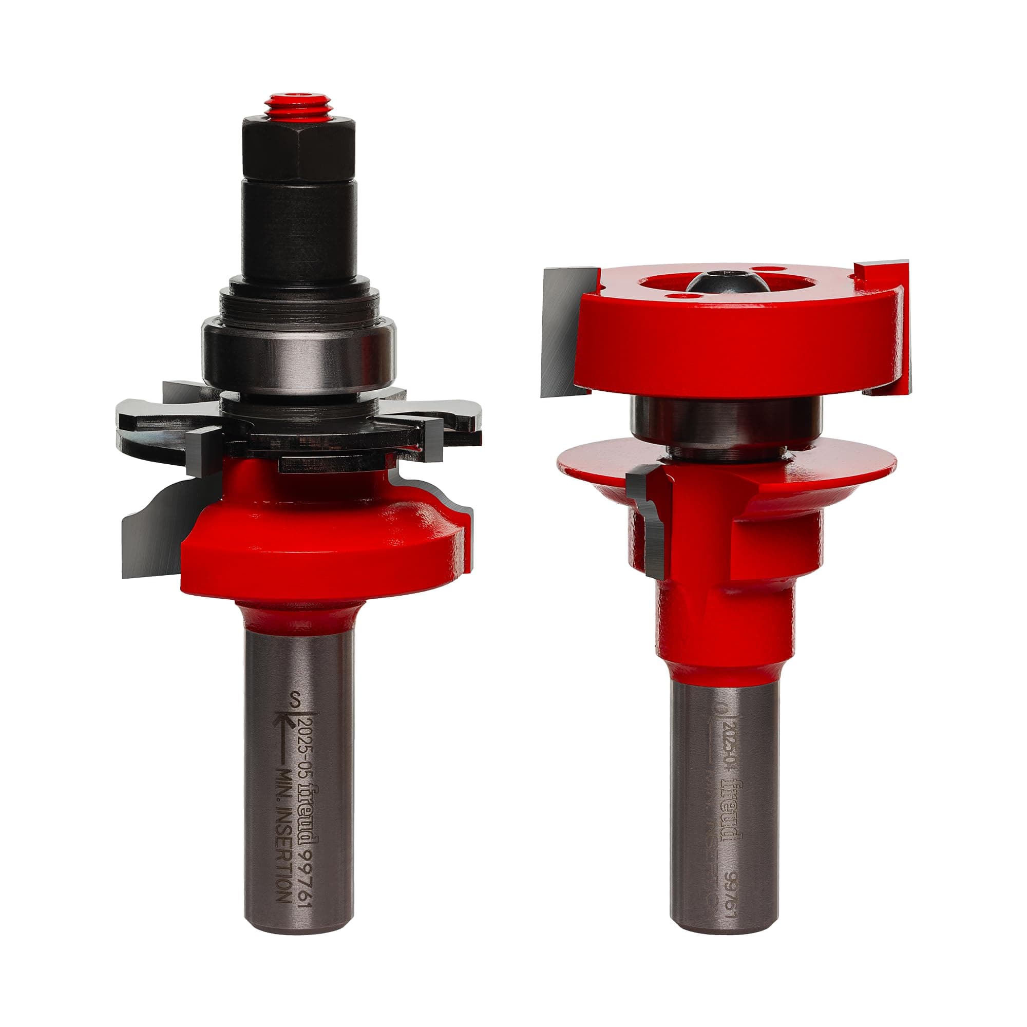 99-761: 1-11/16" (dia.) Premier Adjustable Rail & Stile Bit with 1/2" shank (ogee), 3-3/4" overall length