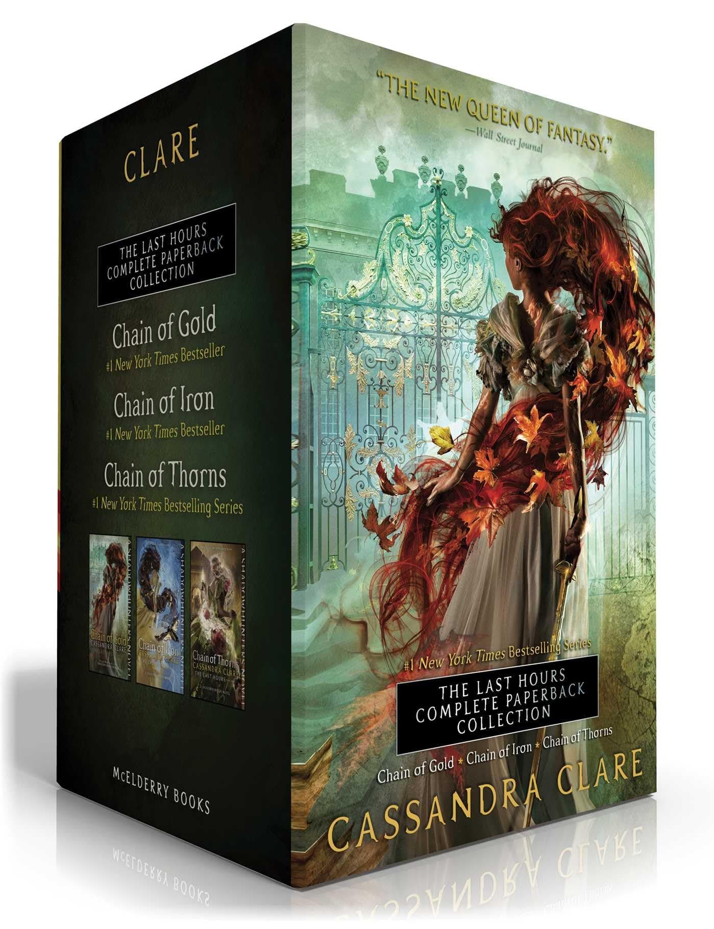 The Last Hours Complete Paperback Collection (Boxed Set): Chain of Gold; Chain of Iron; Chain of Thorns Paperback – January 30, 2024