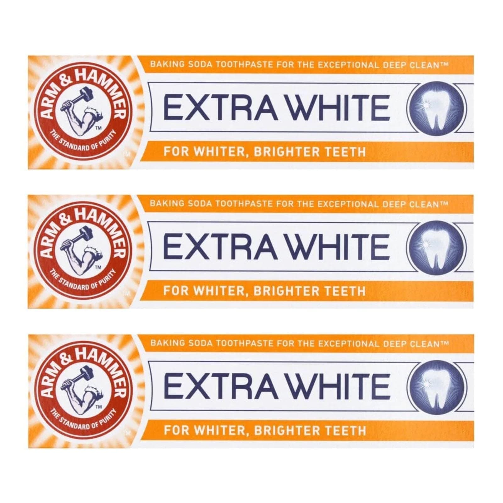 Extra White Toothpaste - Pack of 3