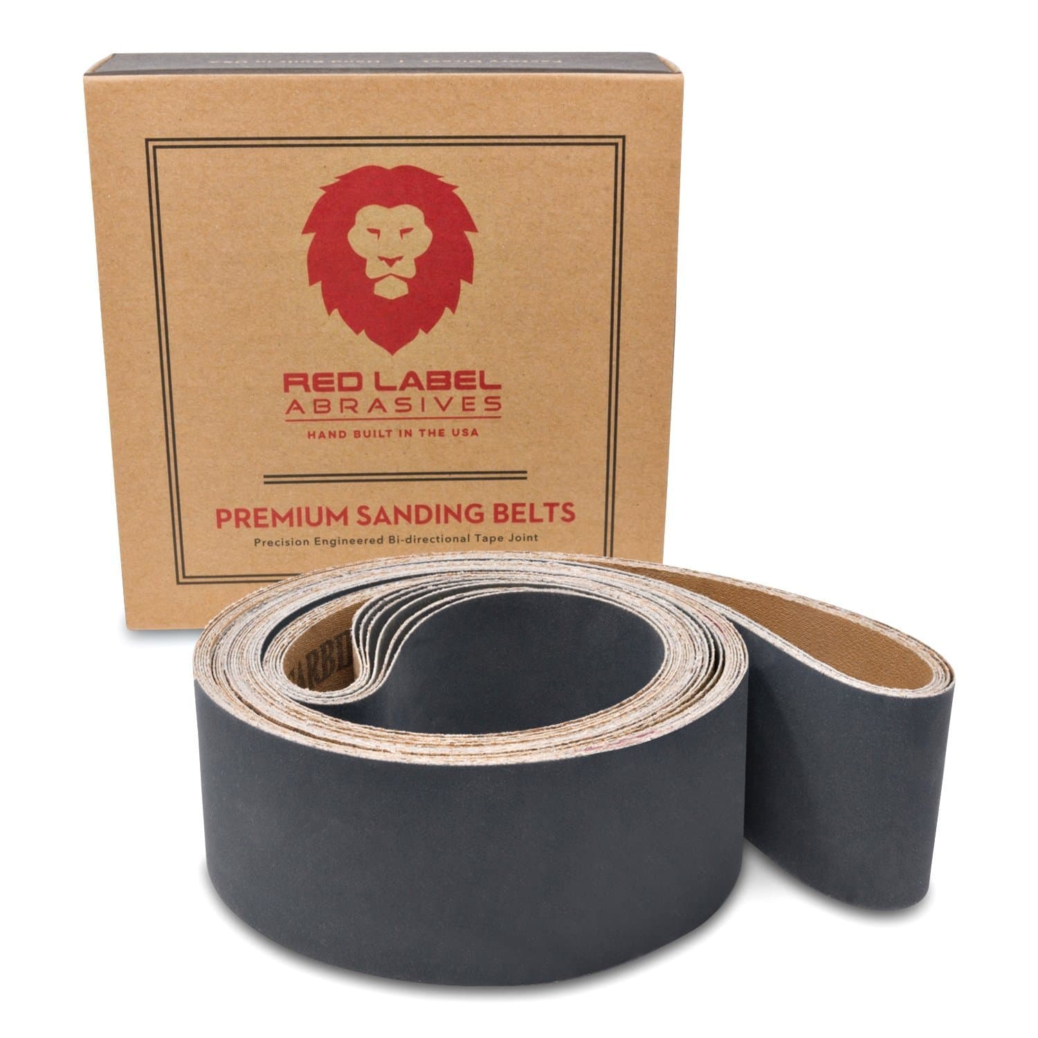 2 X 72 Inch Silicon Carbide Extra Fine Grit Sanding Belts 600, 800, 1000 Grits, 6 Pack Assortment