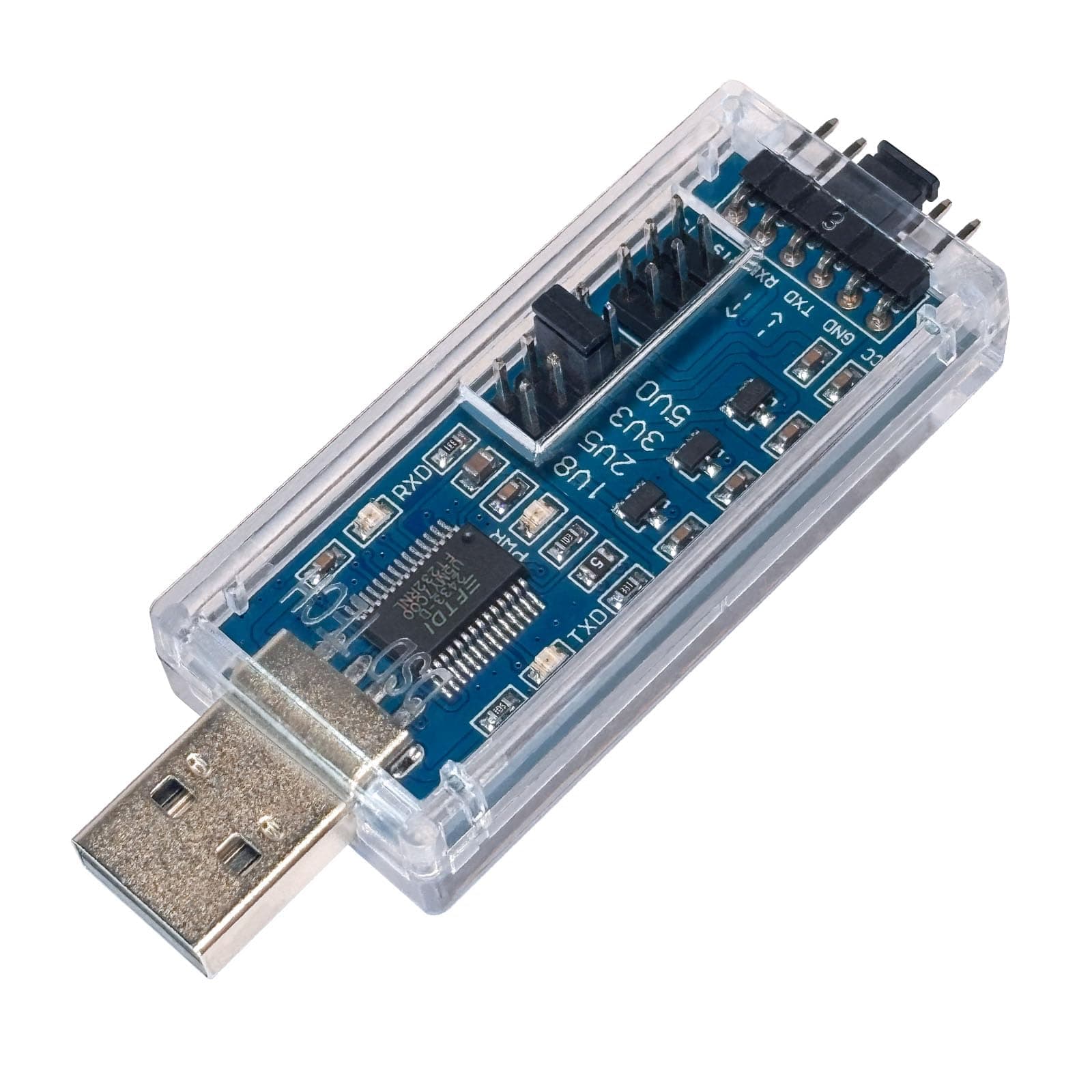 DSD TECH SH-U09C5 USB to TTL UART Converter Cable with FTDI Chip Support 5V 3.3V 2.5V 1.8V TTL