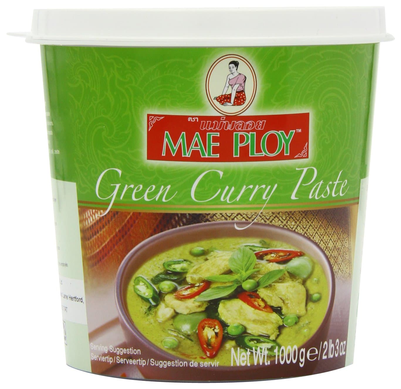 Thai Green Curry Paste 1 Kg (Pack of 2)