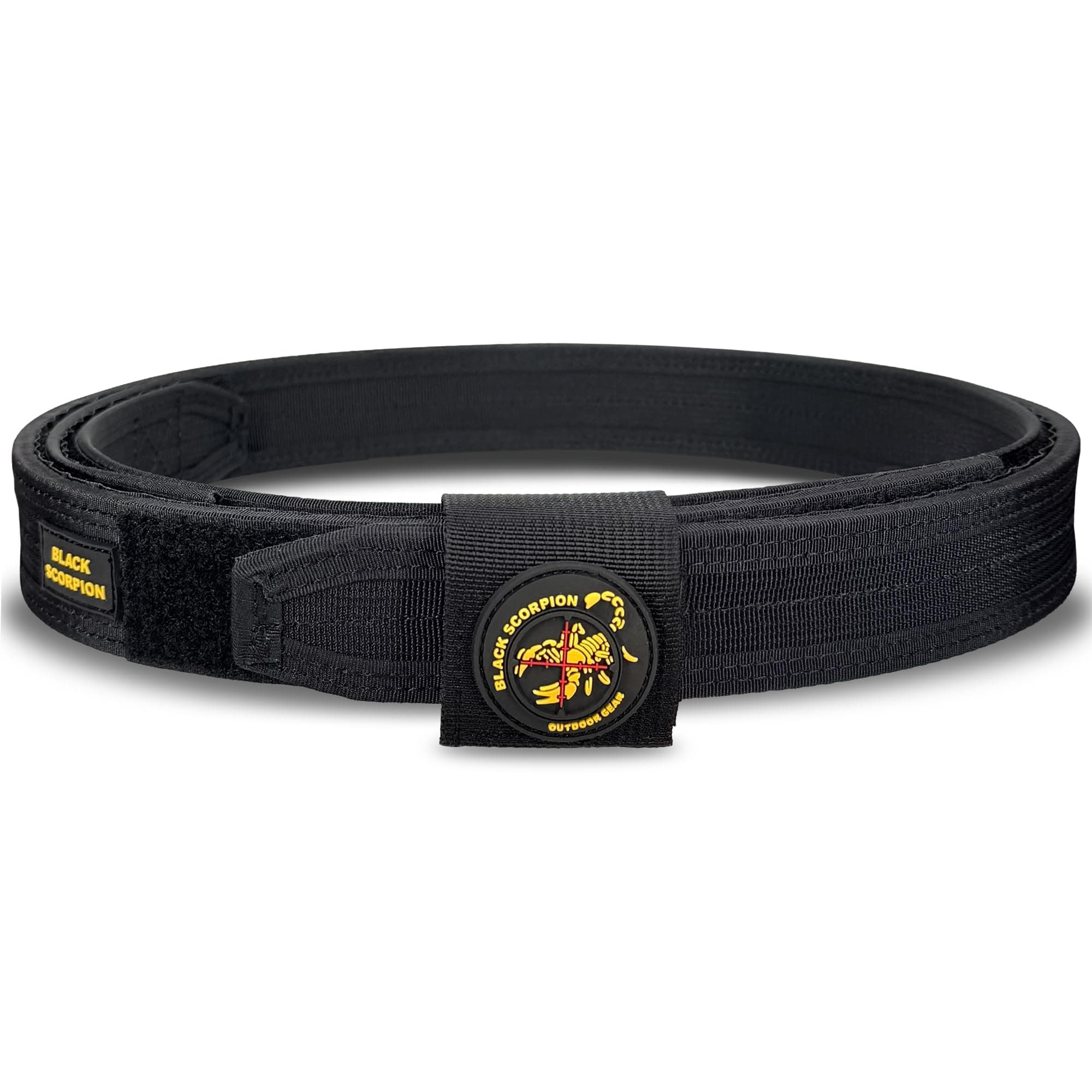 Pro Heavy-Duty Competition Gun Belt - Stiff & Secure for 3-Gun, IPSC, USPSA Shooting Sports