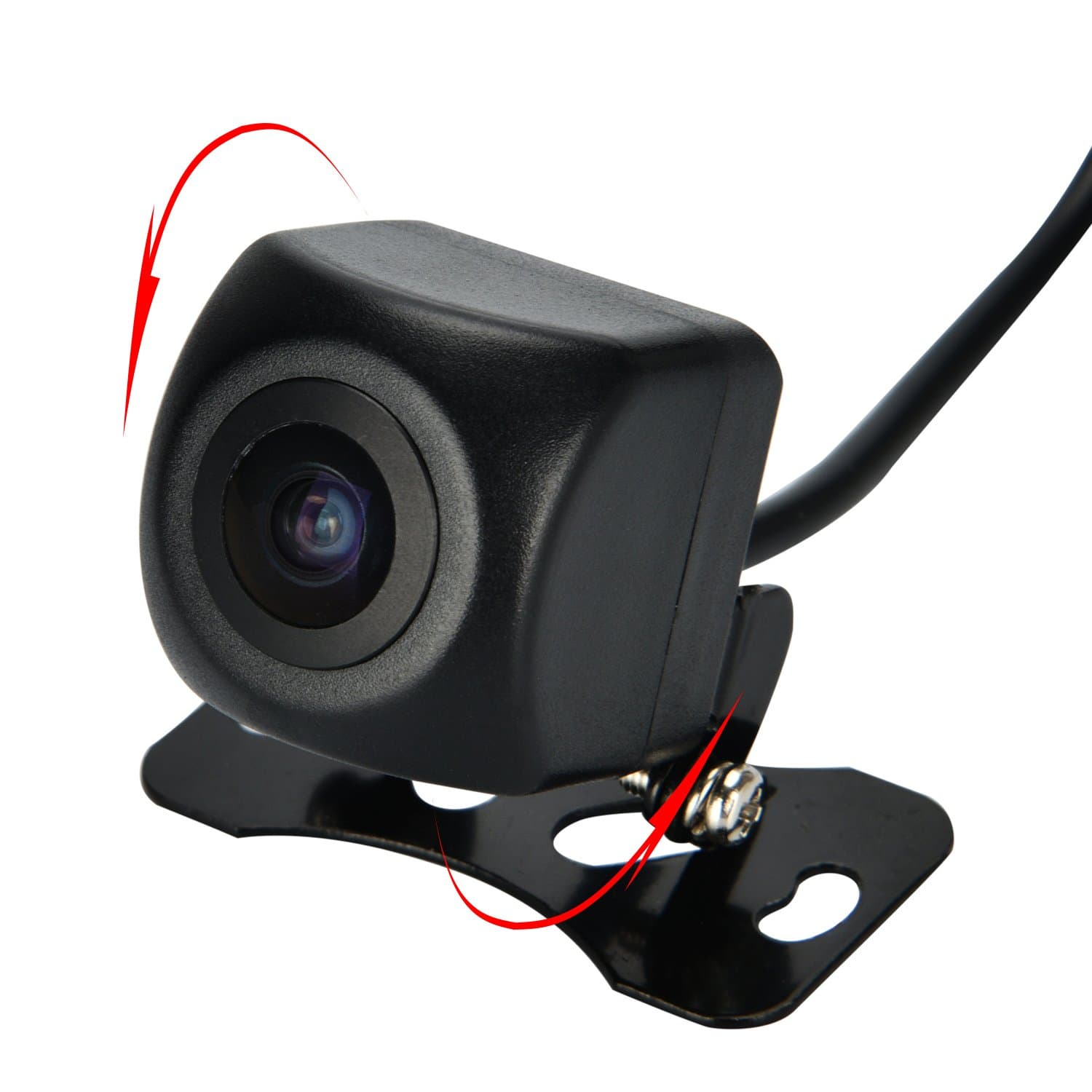 Canying Car Universal 170 Degree HD Mini Rear View Camera with Night Vision for Backup Parking