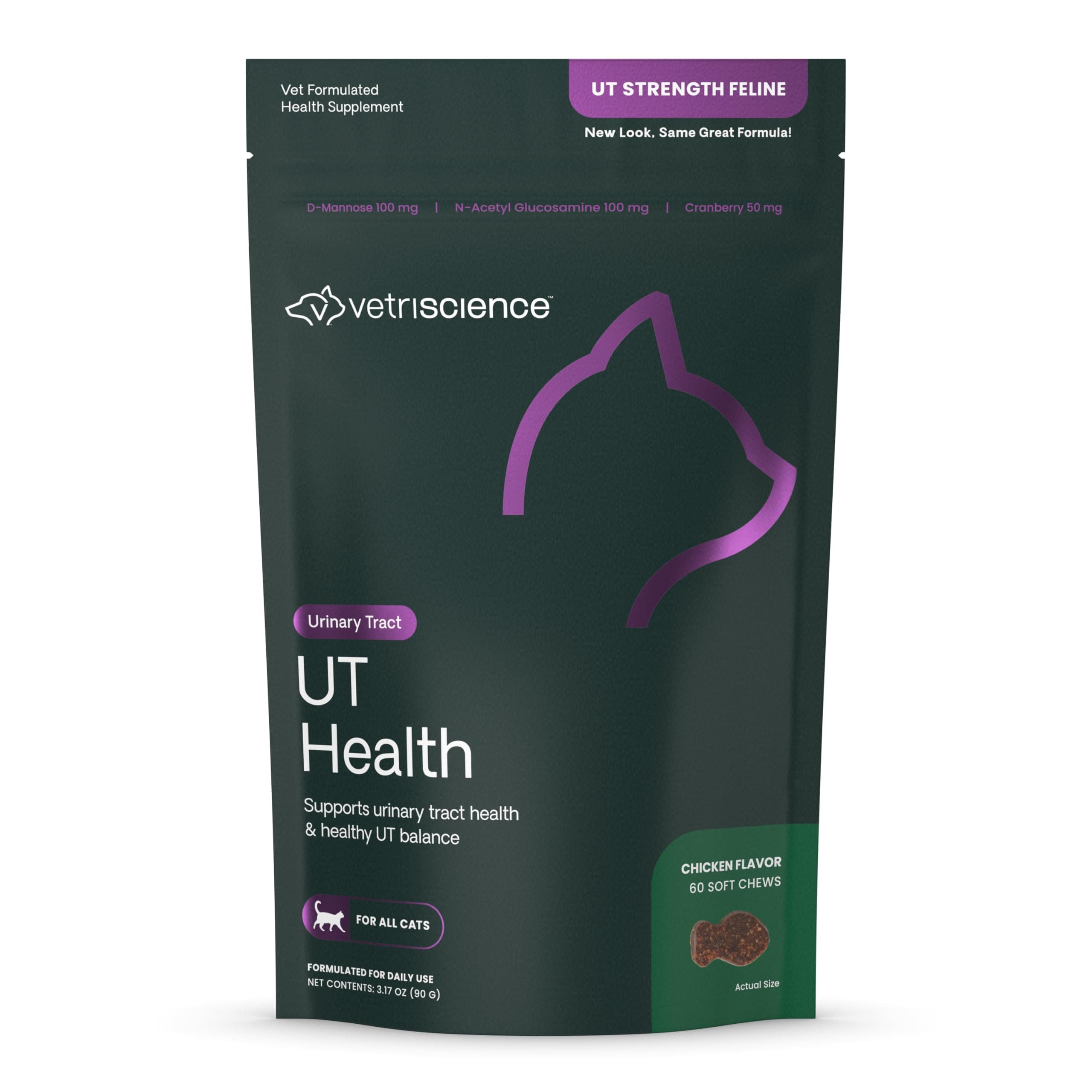 Vetri-Science UT Strength Feline, 60 Bite-Sized Chews