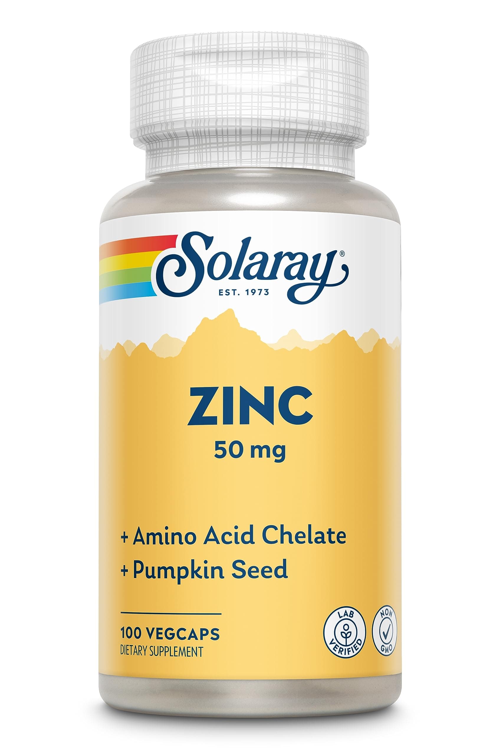 Zinc 50Mg, 100 Vegetable Capsules