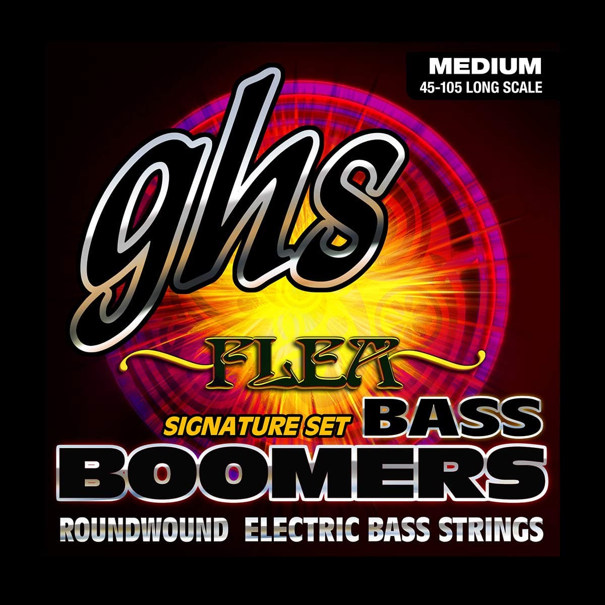 GHS M3045F Flea Signature Boomers Bass String Set
