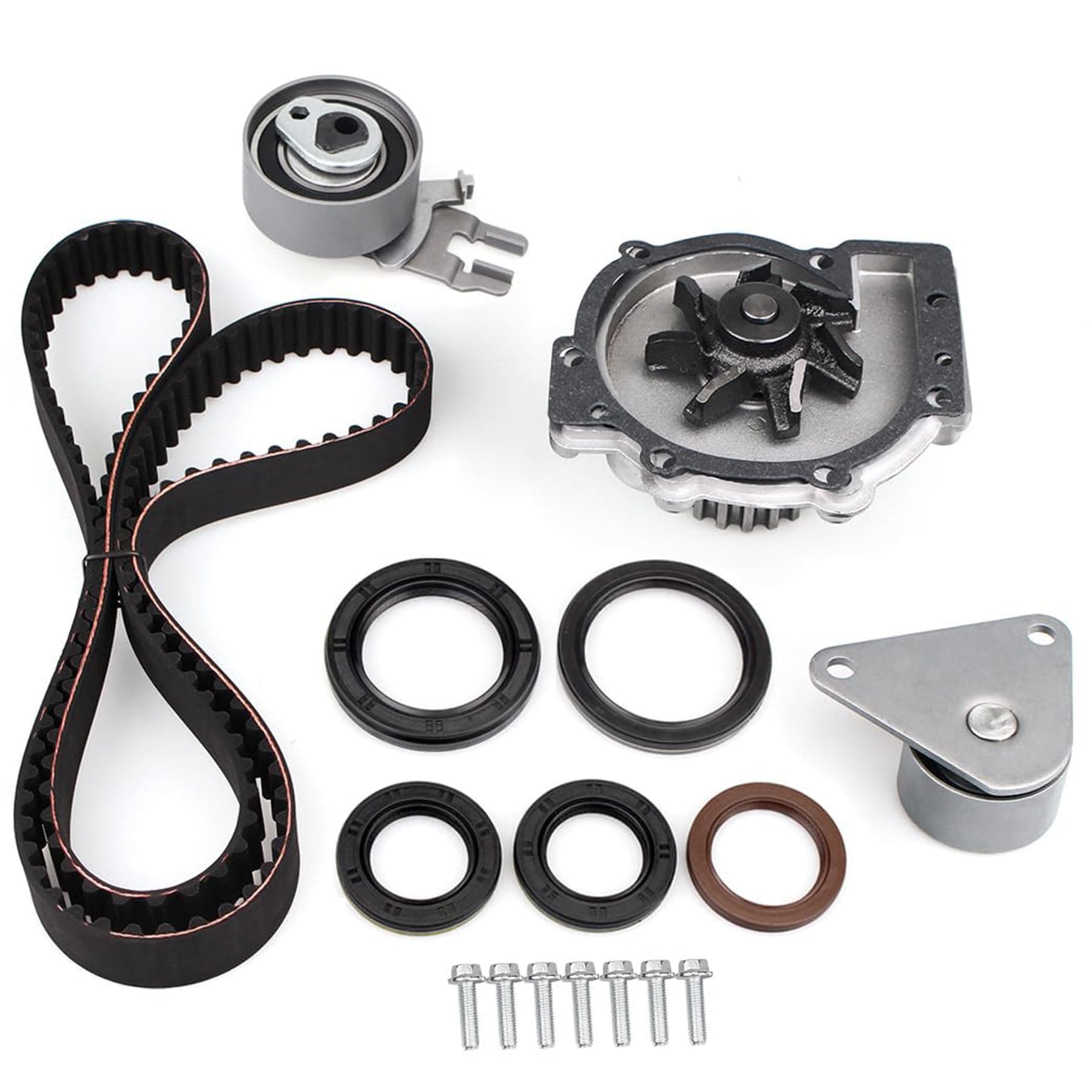 Replacement for Timing Belt Kit Water Pump 2001-2011 for Volvo S40 S80 S60 V50 XC70 XC90 2.3L 2.4L 2.5L ENG. Code to 3887615