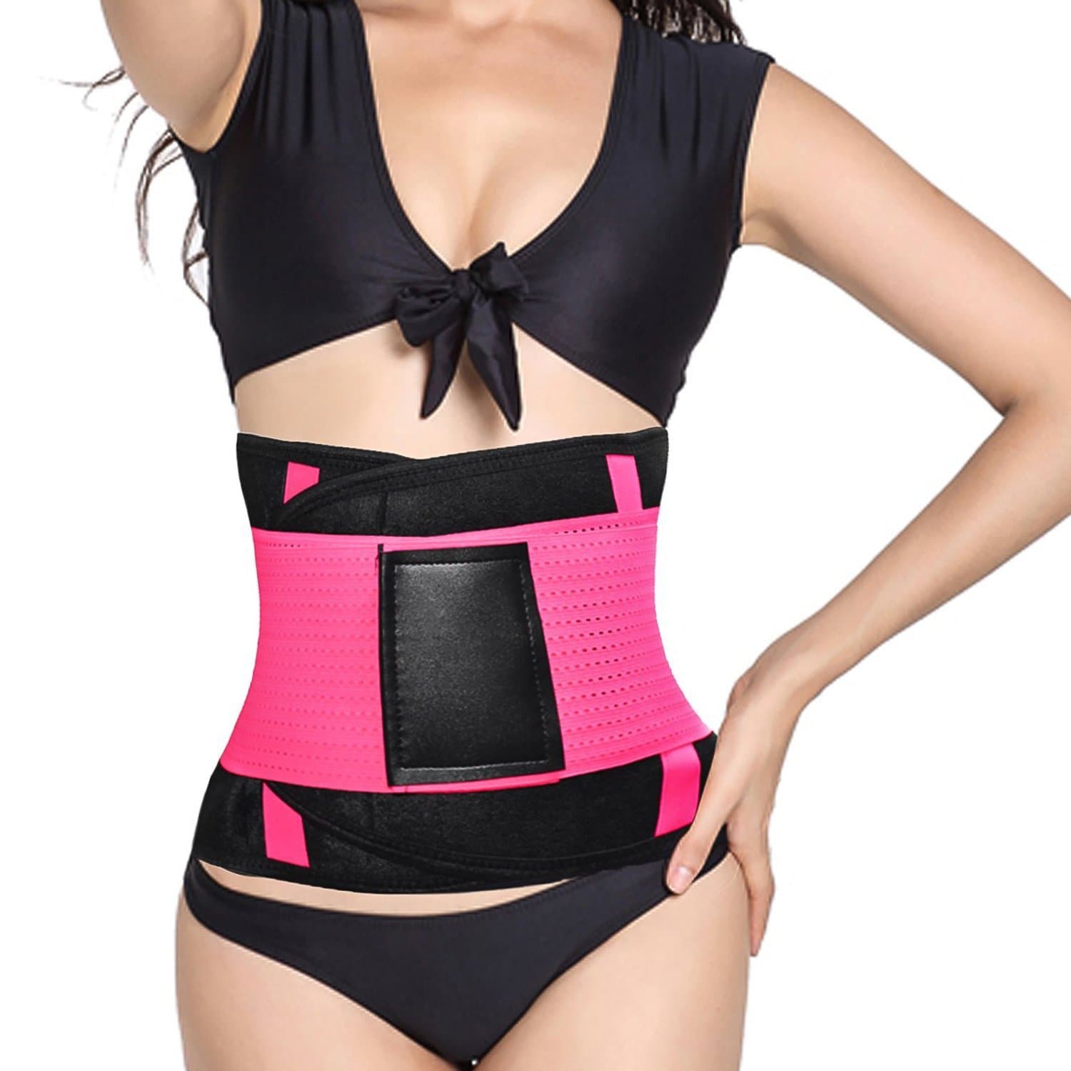 YC SUPPORT Slimming Trimmer Weight Loss Belt Elastic and Mesh Fabric Waist for Women & Men