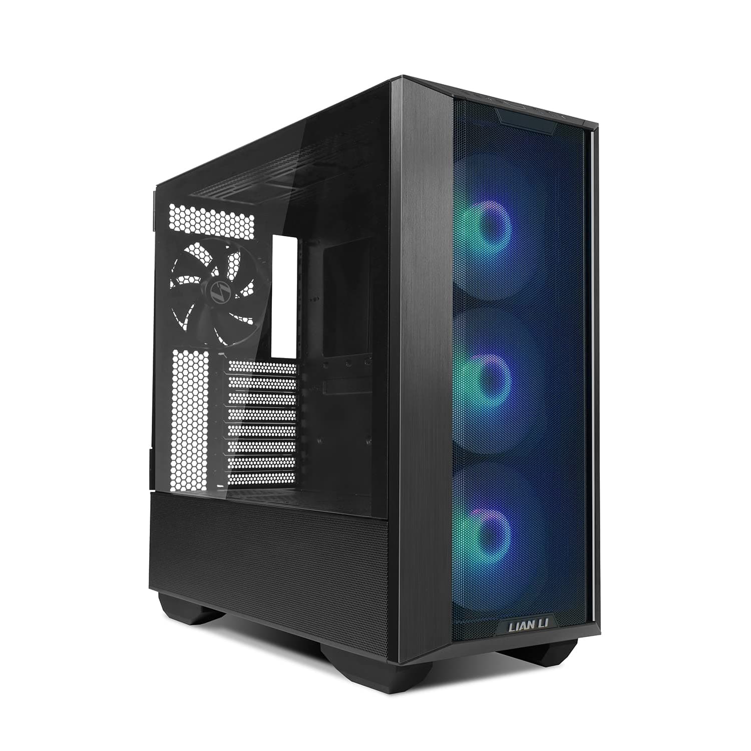 LIANLI LANCOOL III Mid Tower PC Case, RGB, Black, Front Mesh Panel, 5.5 inches (140 mm), Equipped with 3 ARGB Fans, E-ATX (Width 11.0 inches (280 mm) or less), Micro Mini ITX, USB 3.1 Type C Connector, Japanese Authorized Dealer