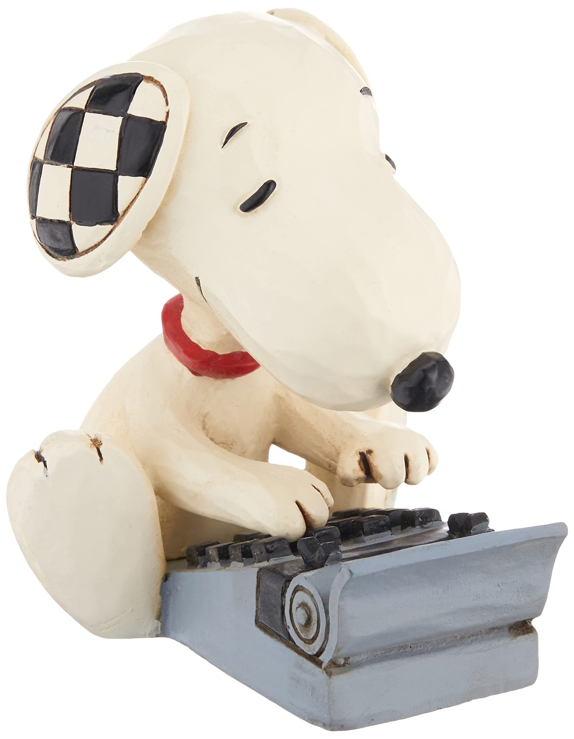 Peanuts By Jim Shore Snoopy Typing Mini Figurine
