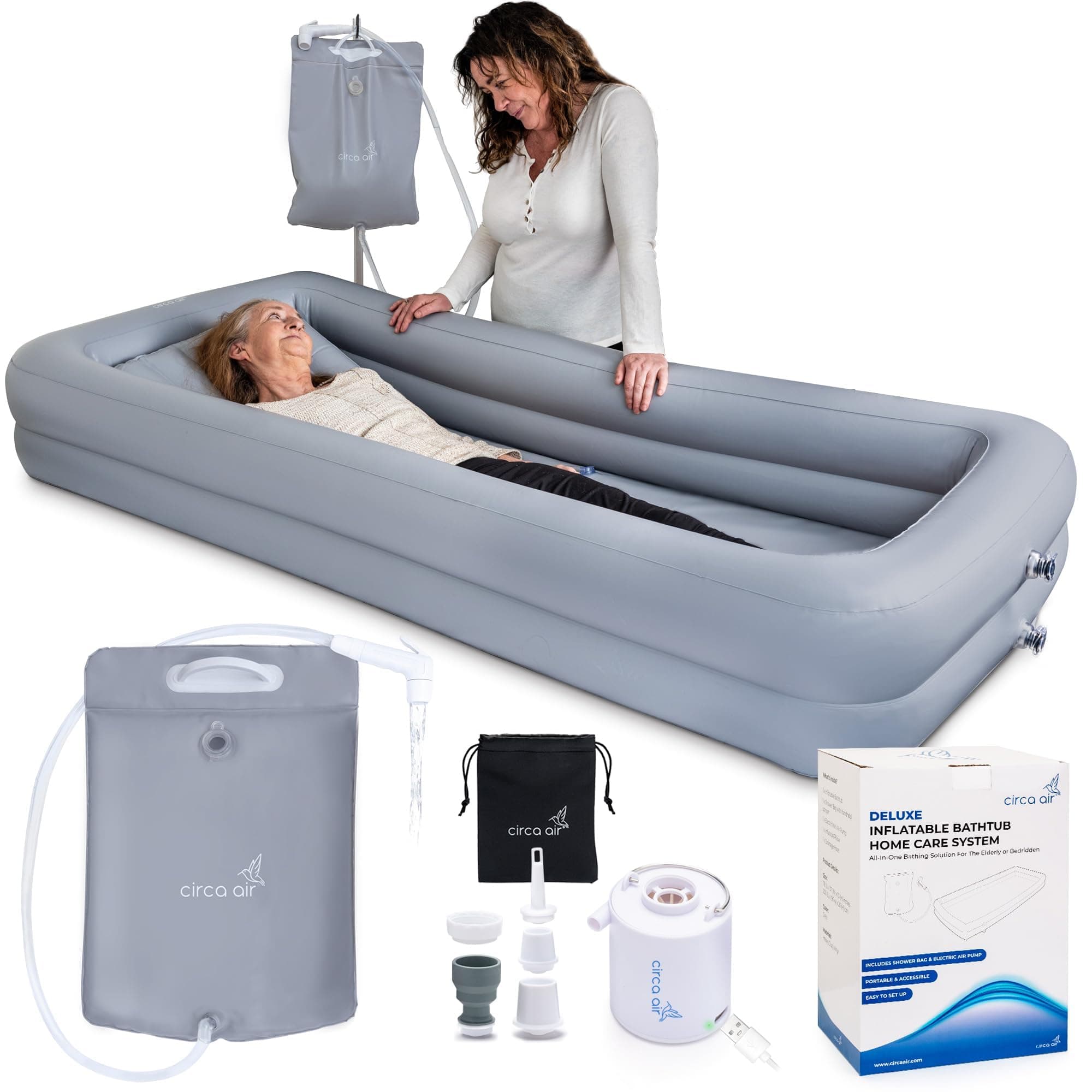 NEWLY LAUNCHED - Inflatable Bathtub For Bedridden