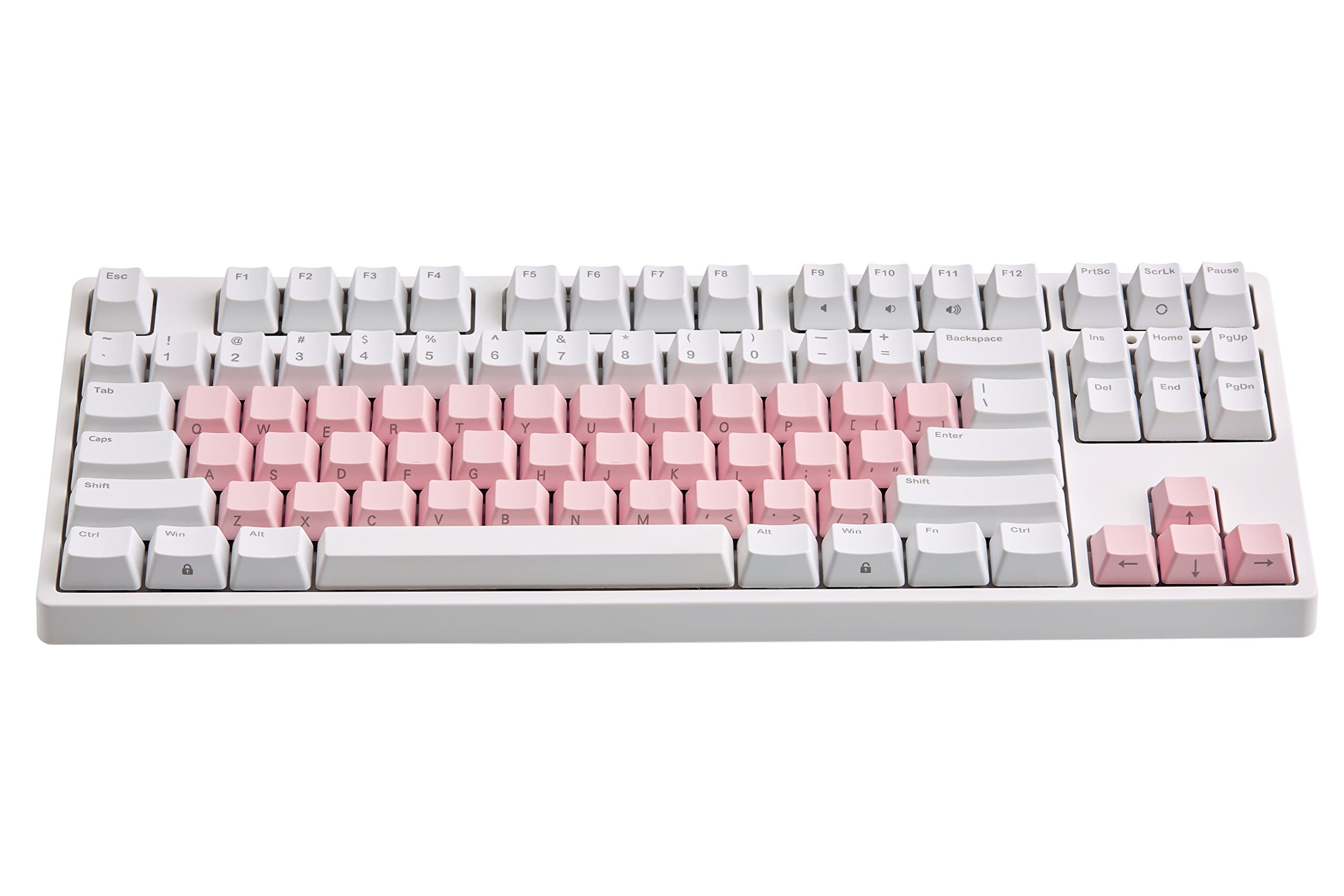 Tenkeyless Mechanical Keyboards-Pink (Cherry MX Red)