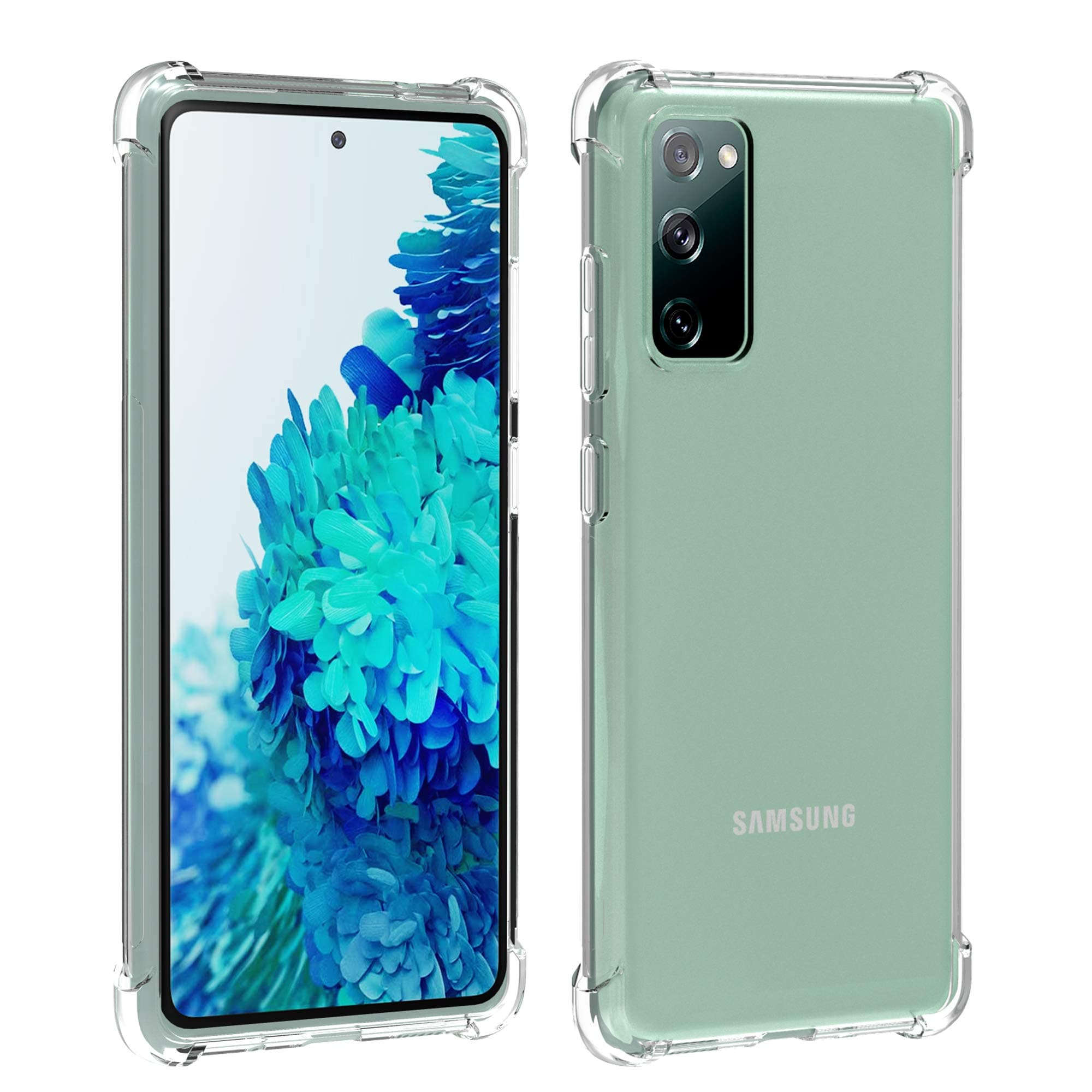 Arae Samsung Galaxy S20 FE 5G Case, Premium Soft TPU, Scratch-Resistant, Crystal Clear, 6.5-Inch