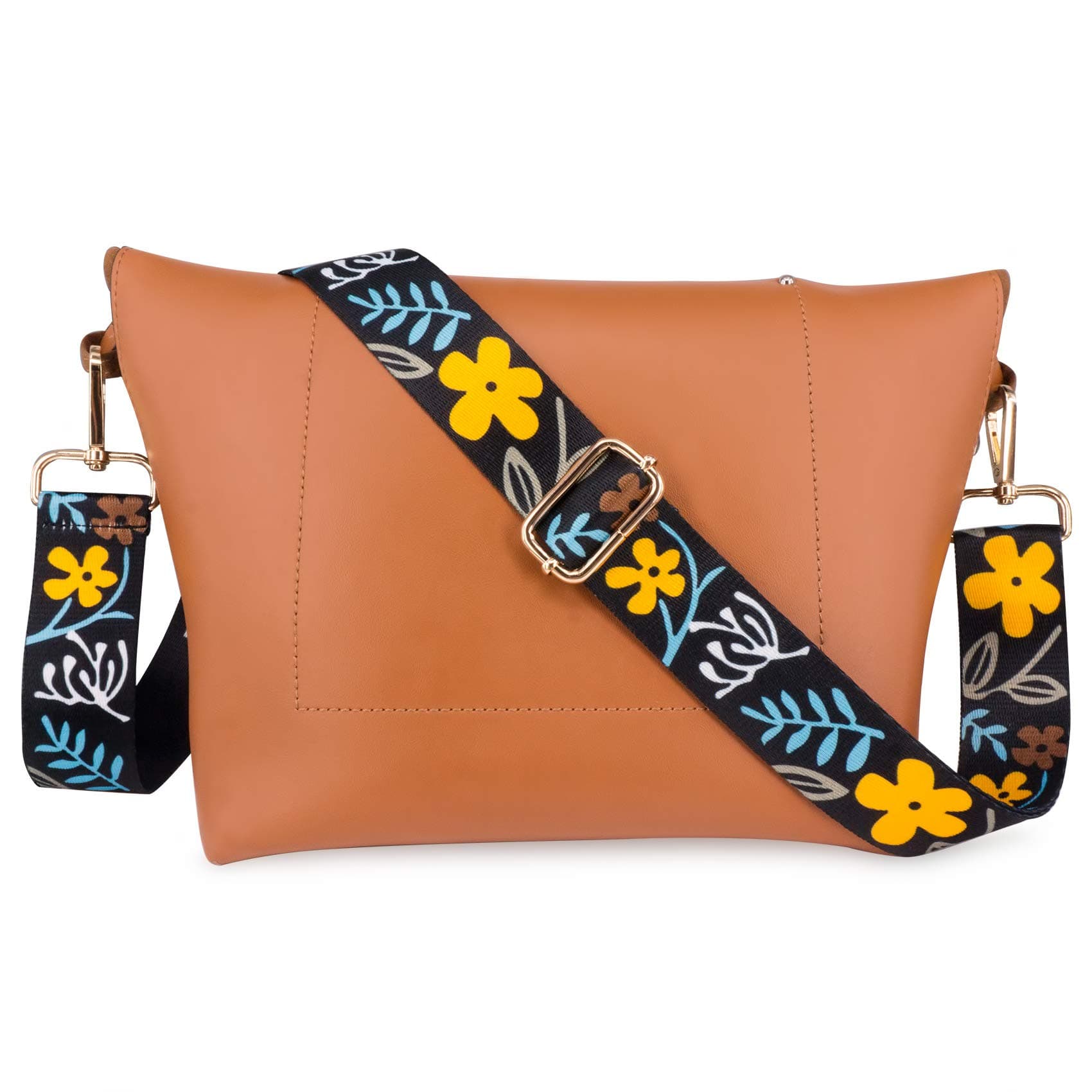 Adjustable Jacquard Weave Purse Strap Replacement Crossbody Shoulder Strap for Handbag Laptop Bag Etc