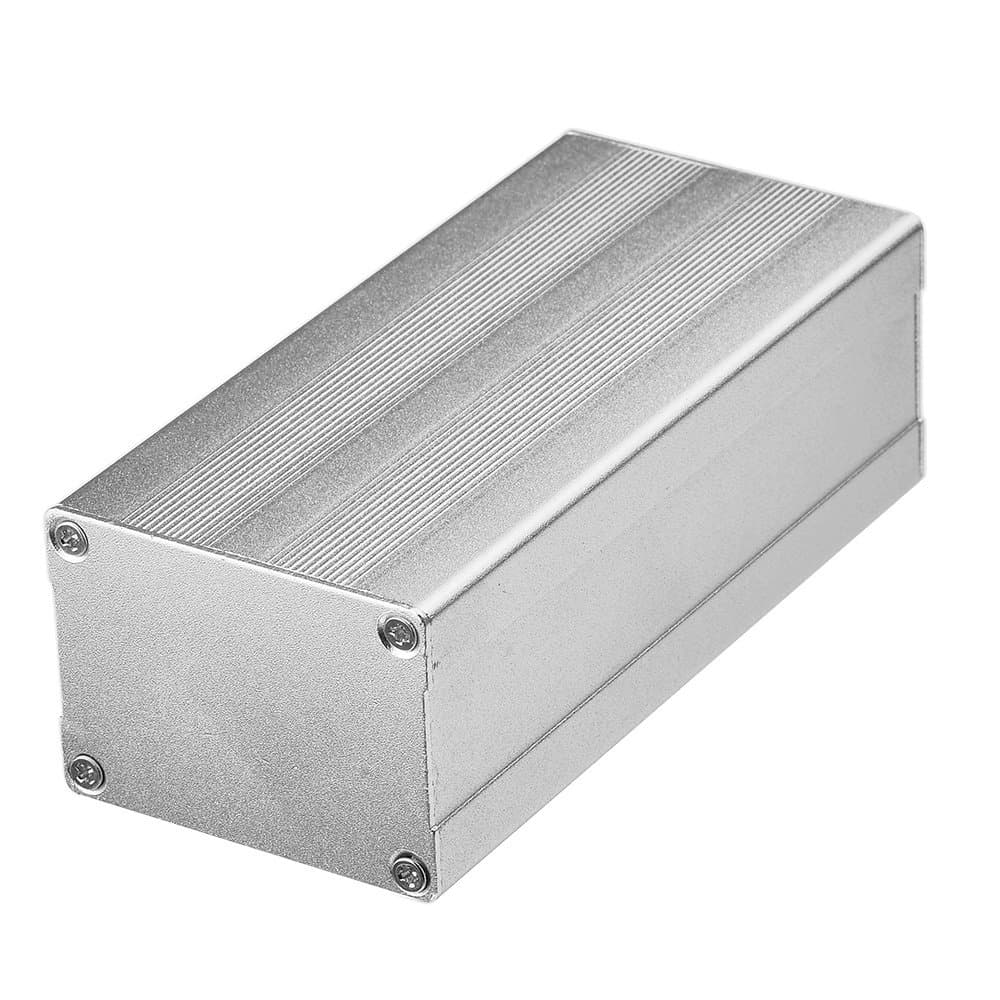Aluminum Project Enclosure Electronic Box DIY PCB Board Case Sliding Extrusion - 4.33 x 2.01 x 1.50 inch (LWH)