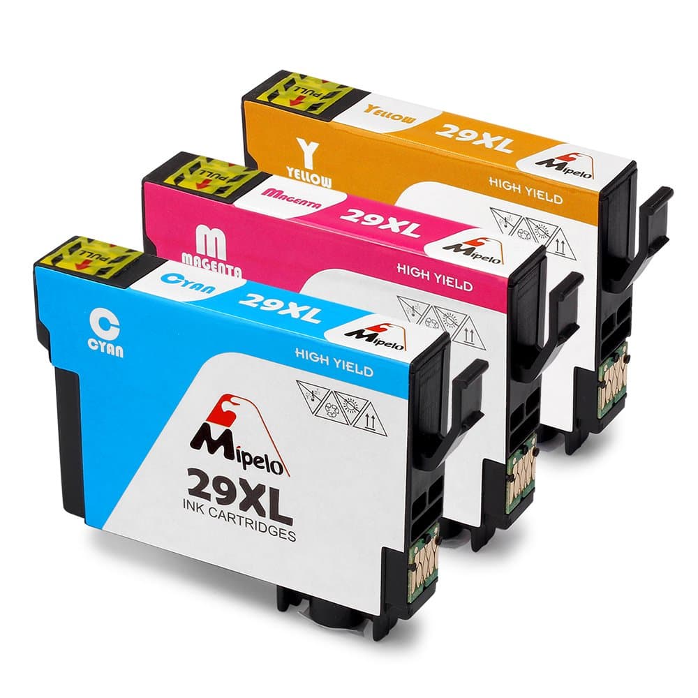 Mipelo Replacement for Epson 29 29XL - High-Capacity Printer Ink Cartridge for use with Epson Expression Home XP-332 XP-235 XP-432 XP-435 XP-445 XP-442 XP-335 XP-345 XP-342 XP-245 XP-247 Printer 3 Packs