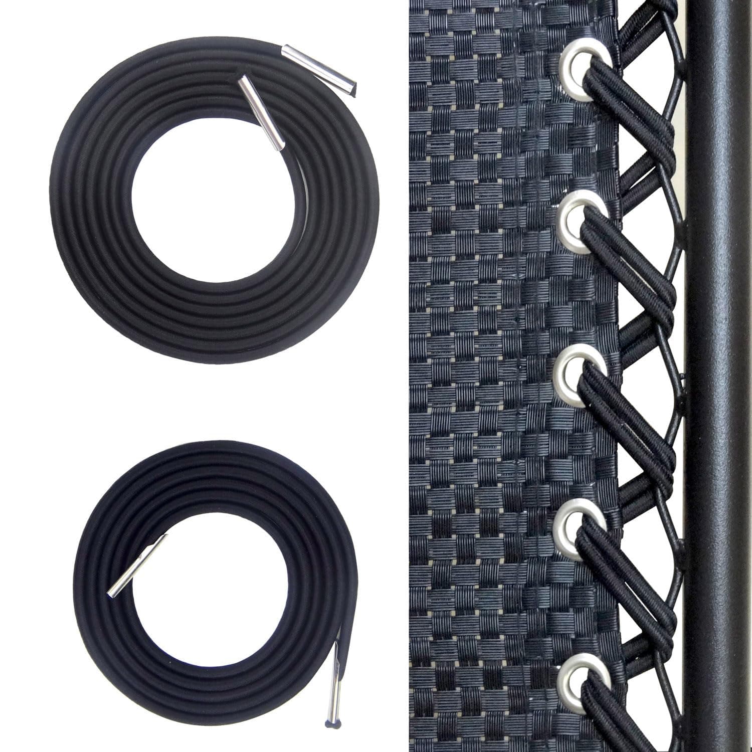 Gravity Chair Replacement Cord, Zero Gravity Chair Universal Replacement Cord(4 pcs Cord)