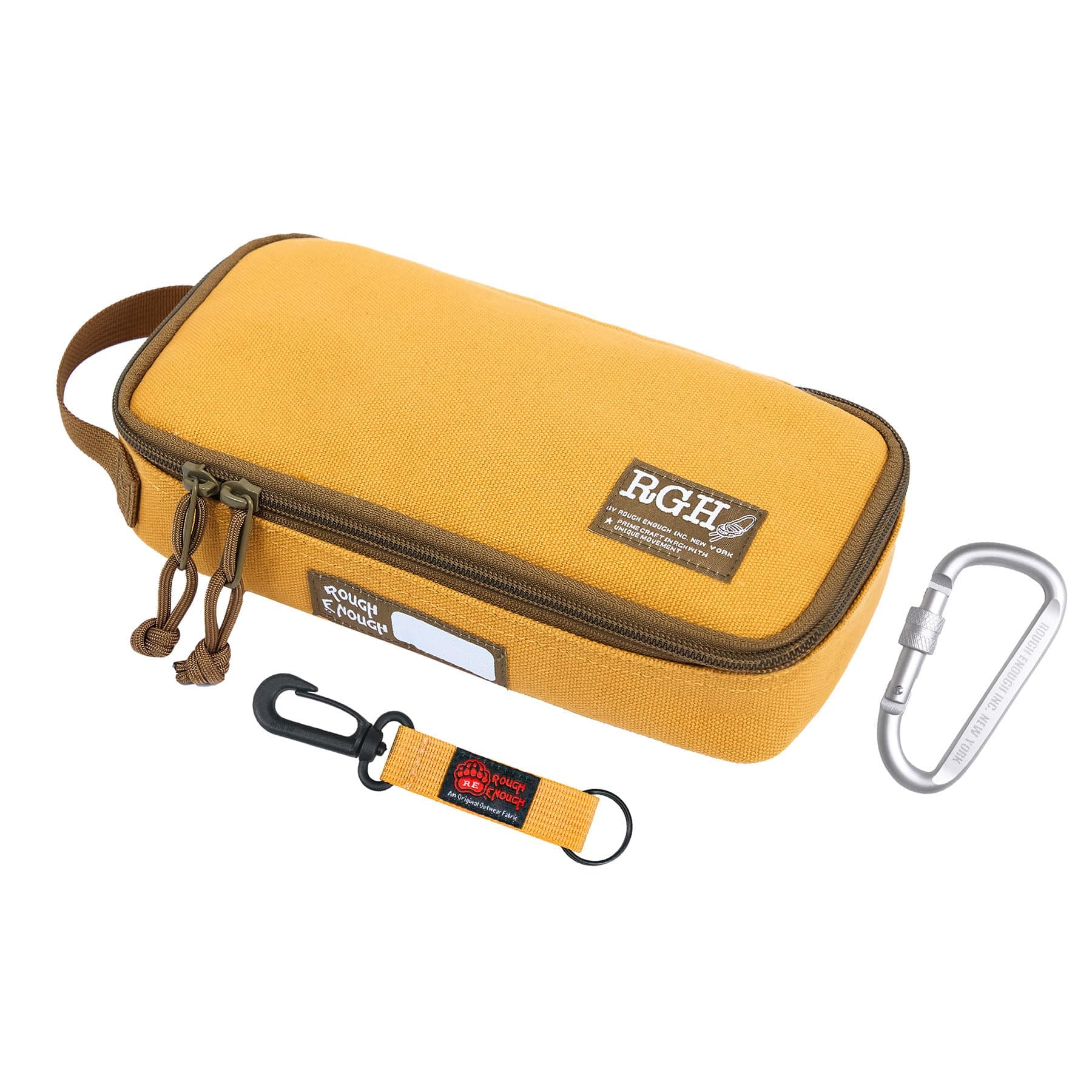Rough Enough Small Tool Pouch Bag Canvas Portable Tool Box Organizer Case with Zipper Handle