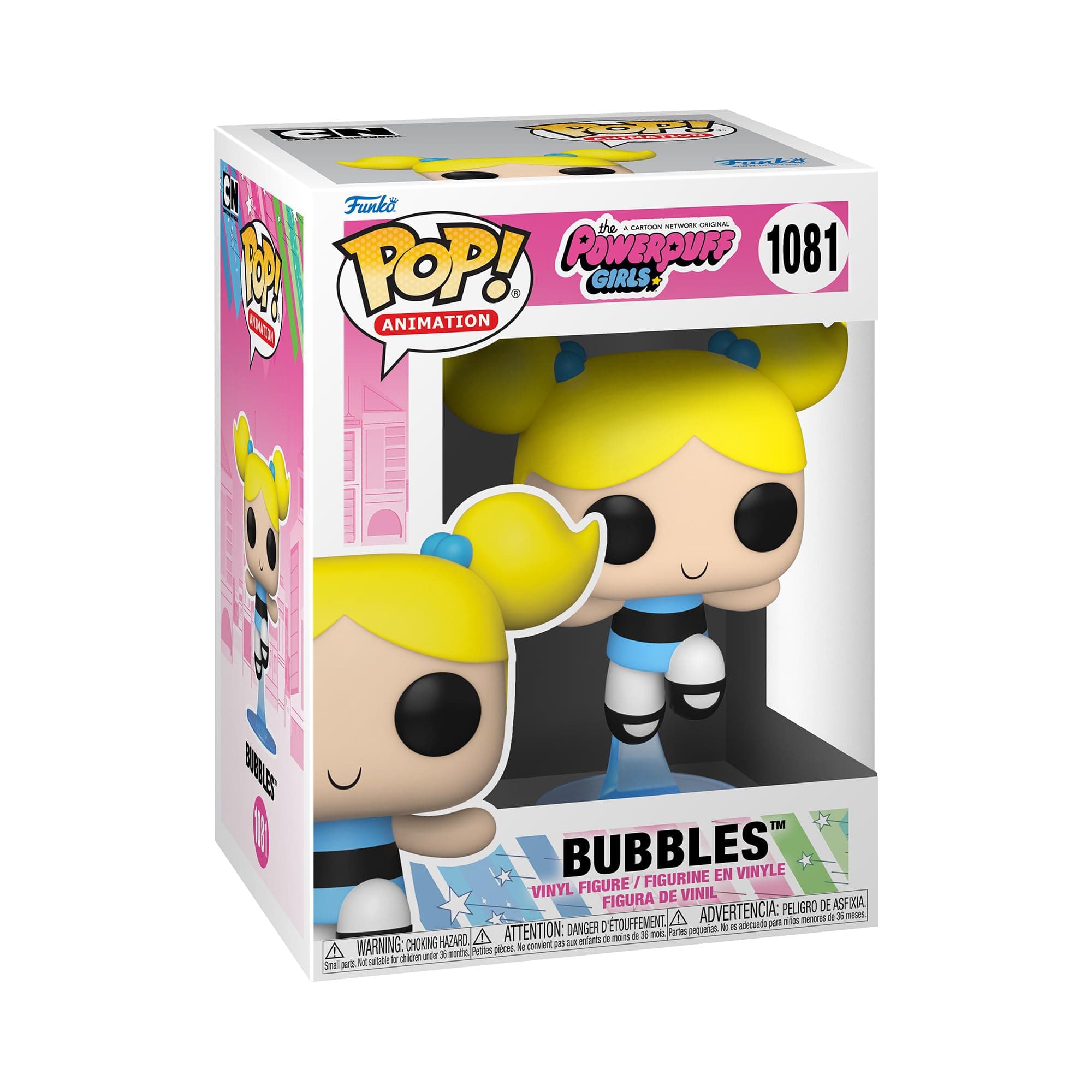 POP Pop! Animation: Powerpuff Girls - Bubbles Multicolor Standard
