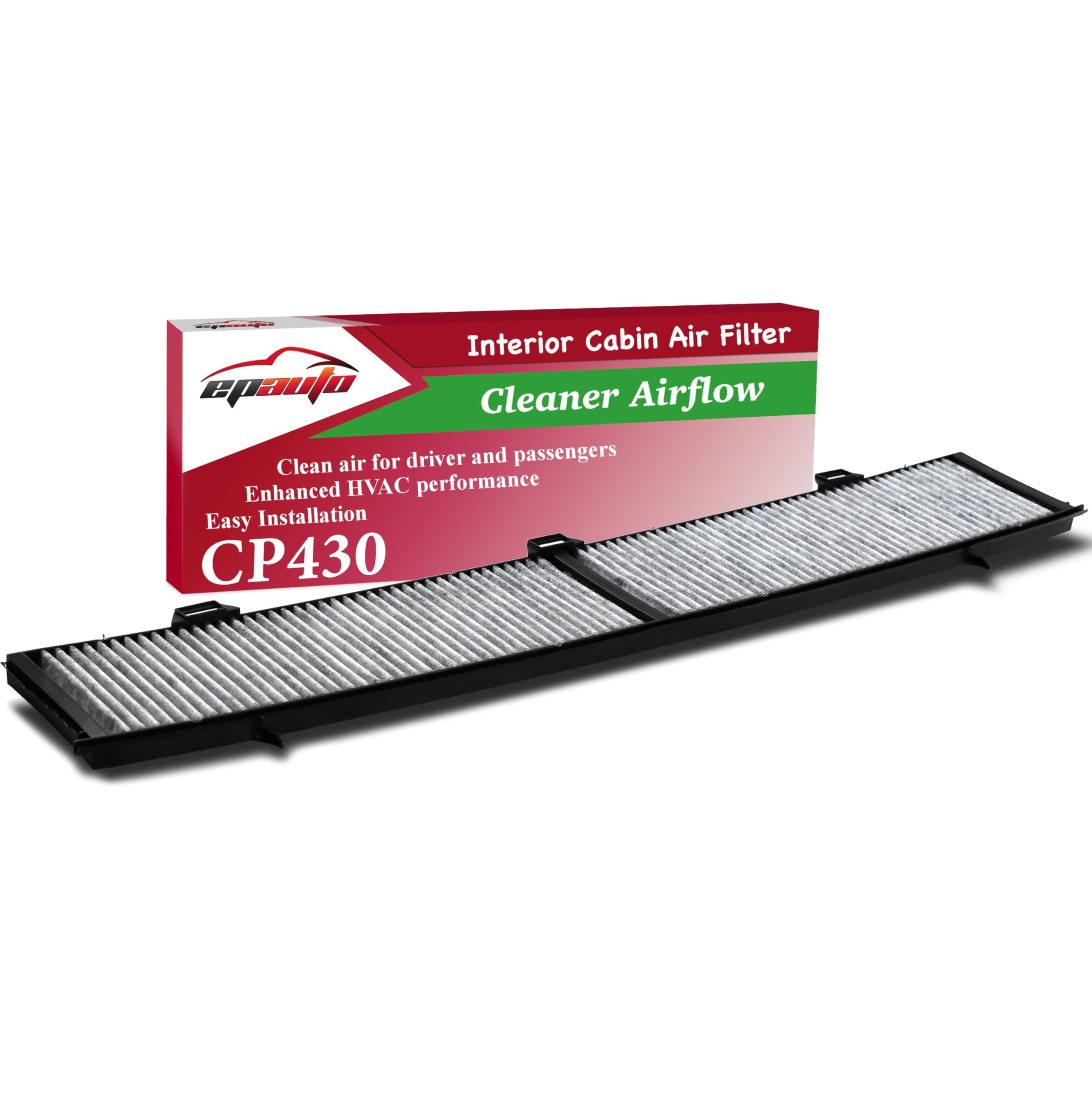 CP430 (CUK8430) Cabin Air Filter with Activated Carbon, Replacement for BMW 128i, 135i, 328i, 335i, 740i, 740Li, 760Li, X1 (2012–2015), X3 (2012), 1 Series M, 3 Series E90/E92 – Fits 2006–2015