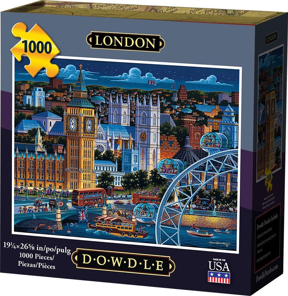 Dowdle Jigsaw Puzzle - London - 1000 Piece