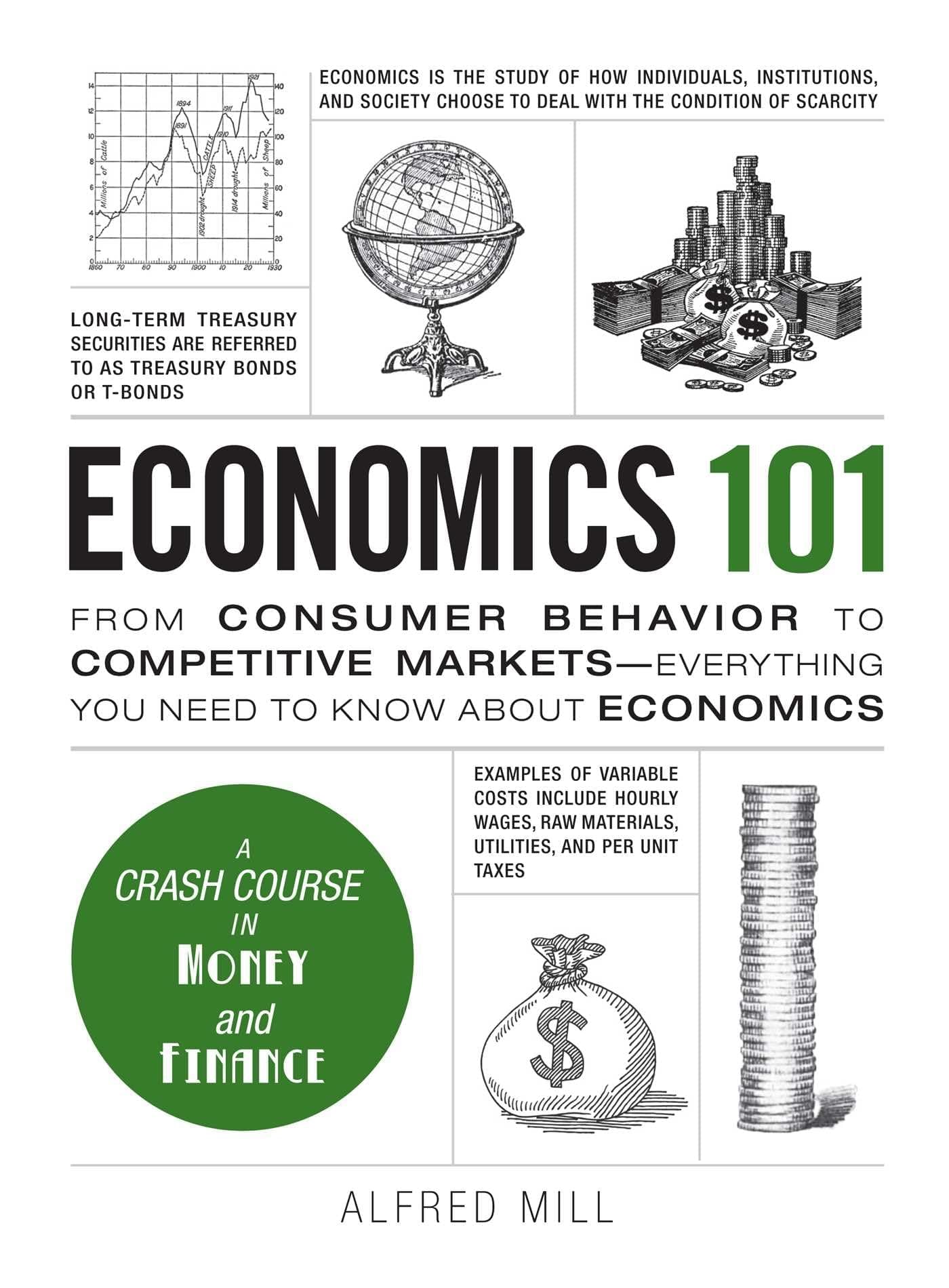 Economics 101: From Consumer Behaviour to Competative Markets-Everything You Need to Know About Economics (Adams 101 Series)