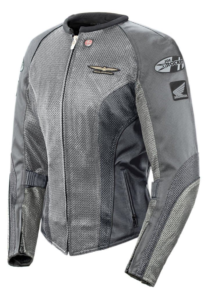 Joe Rocket Honda Goldwing Skyline 2.0 Jacket Silver/Grey Womens SM