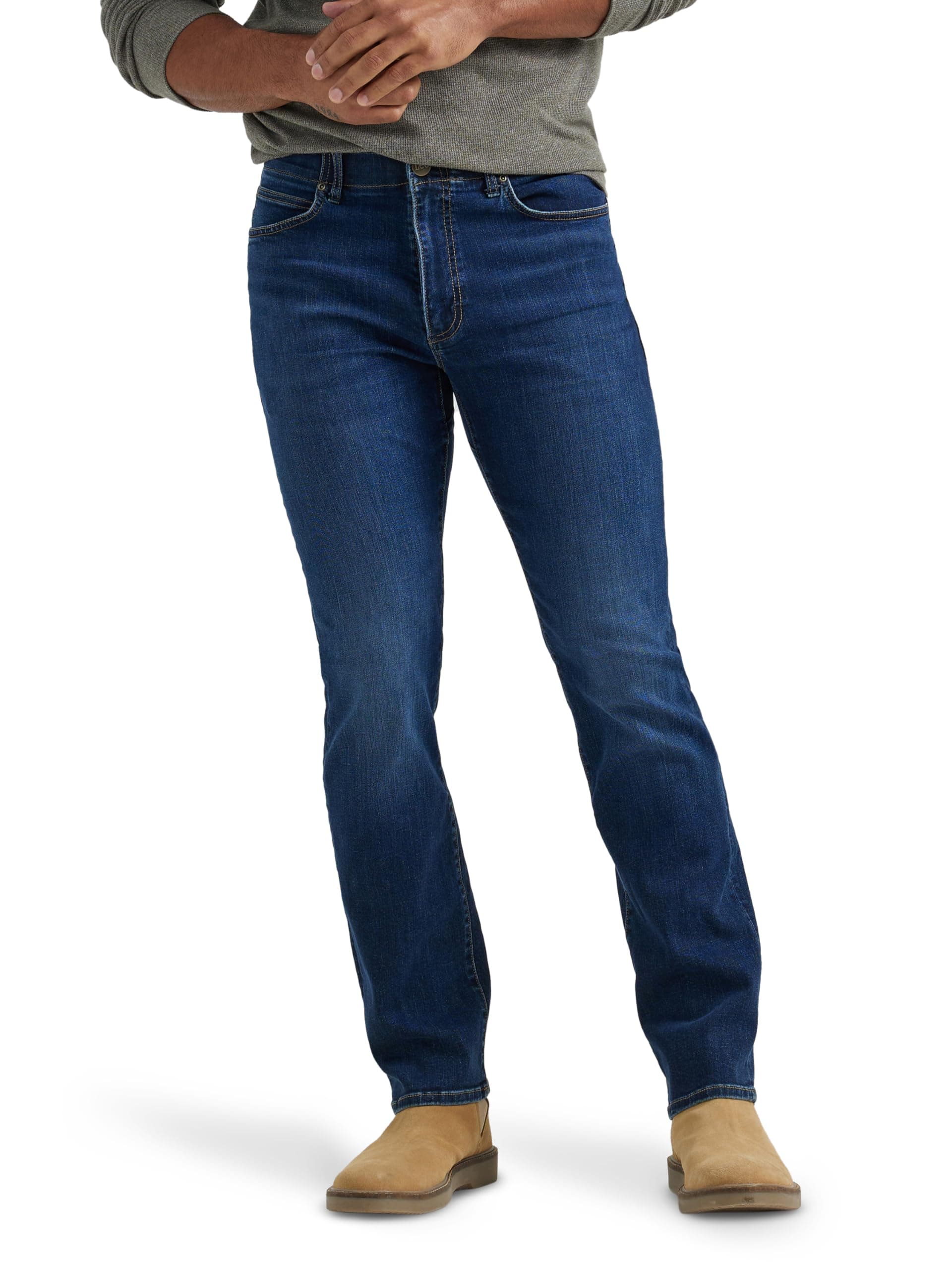 Lee Mens Extreme Motion Regular Straight Jean