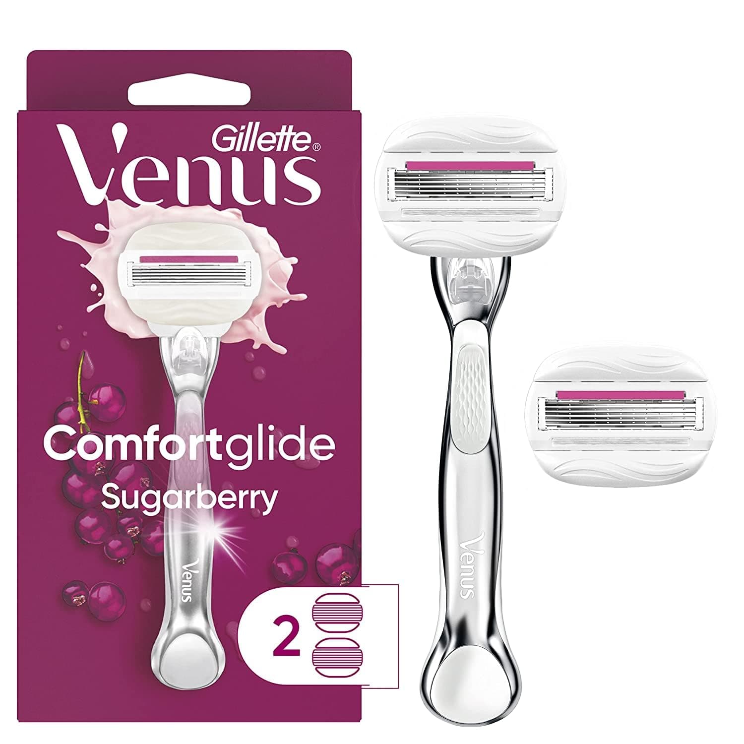 Gillette Venus Comfortglide plus Olay Sugarberry
